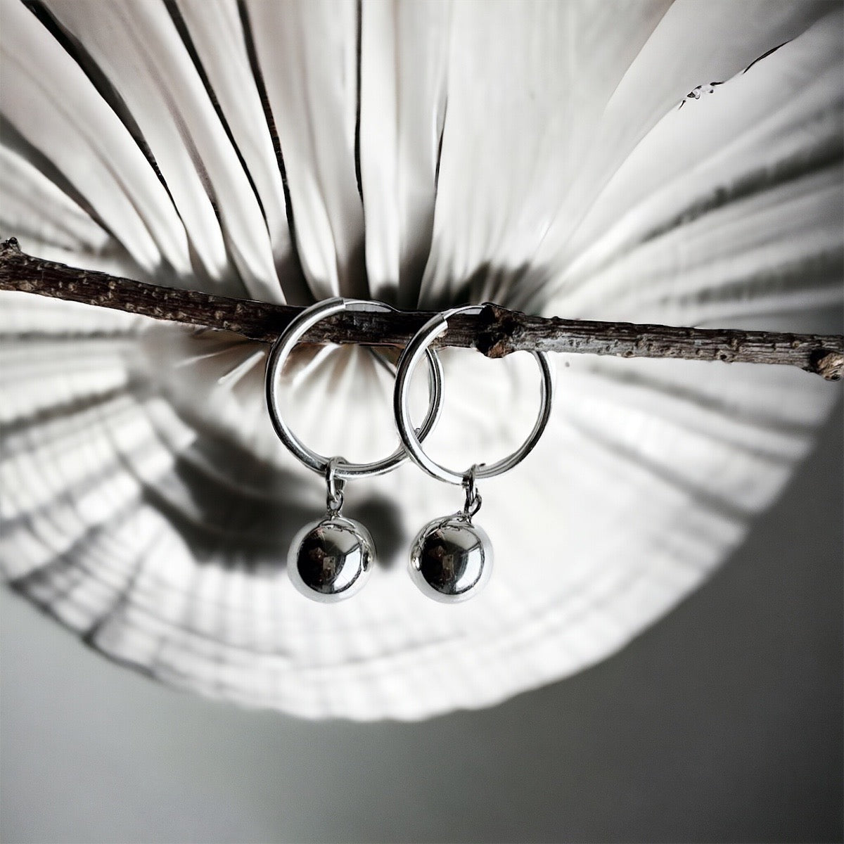 Aros Halados Silver - Cascabel