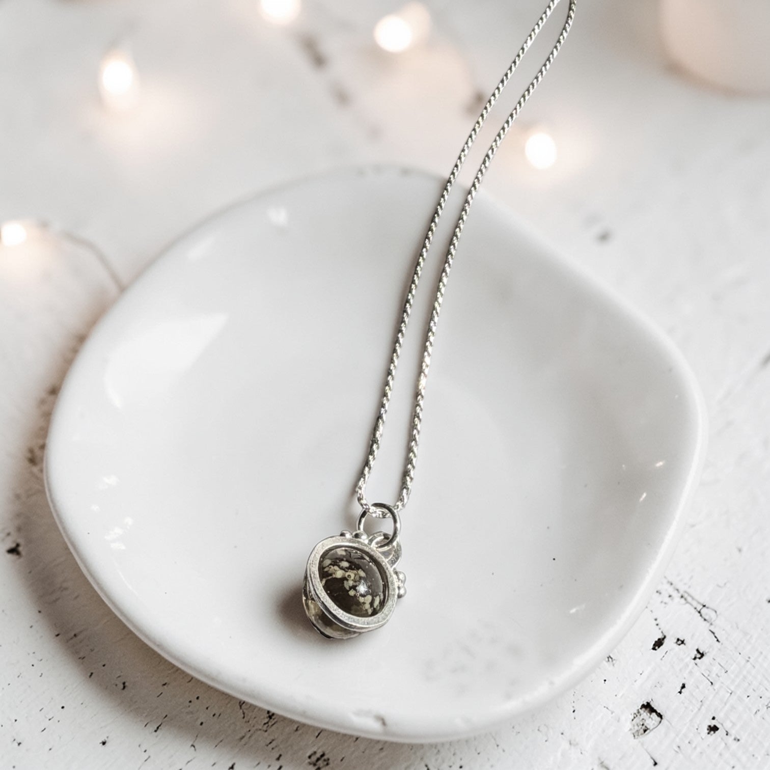 Colgante Mini Halo "L” Lumi Glow