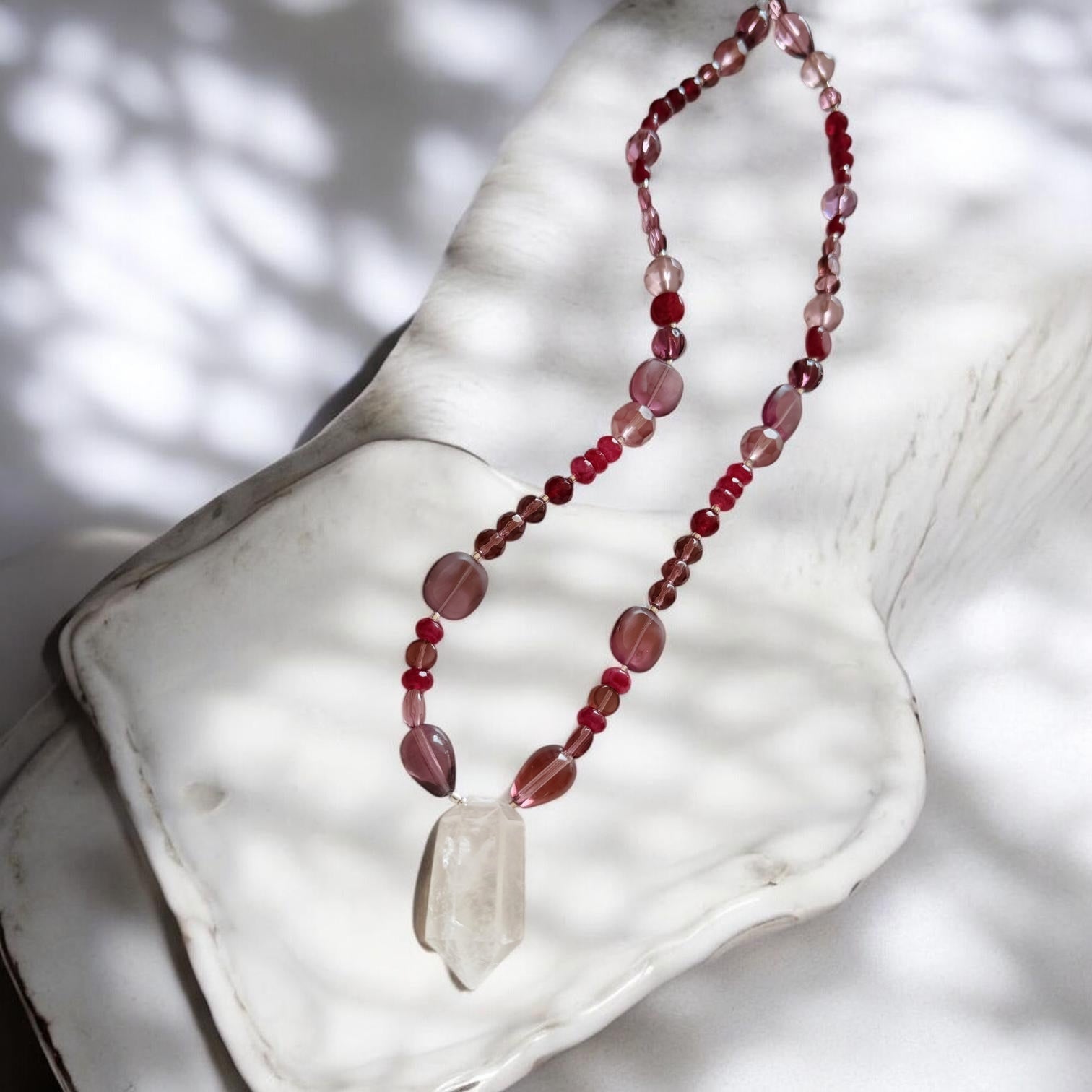 Collar Tibetano - Blush