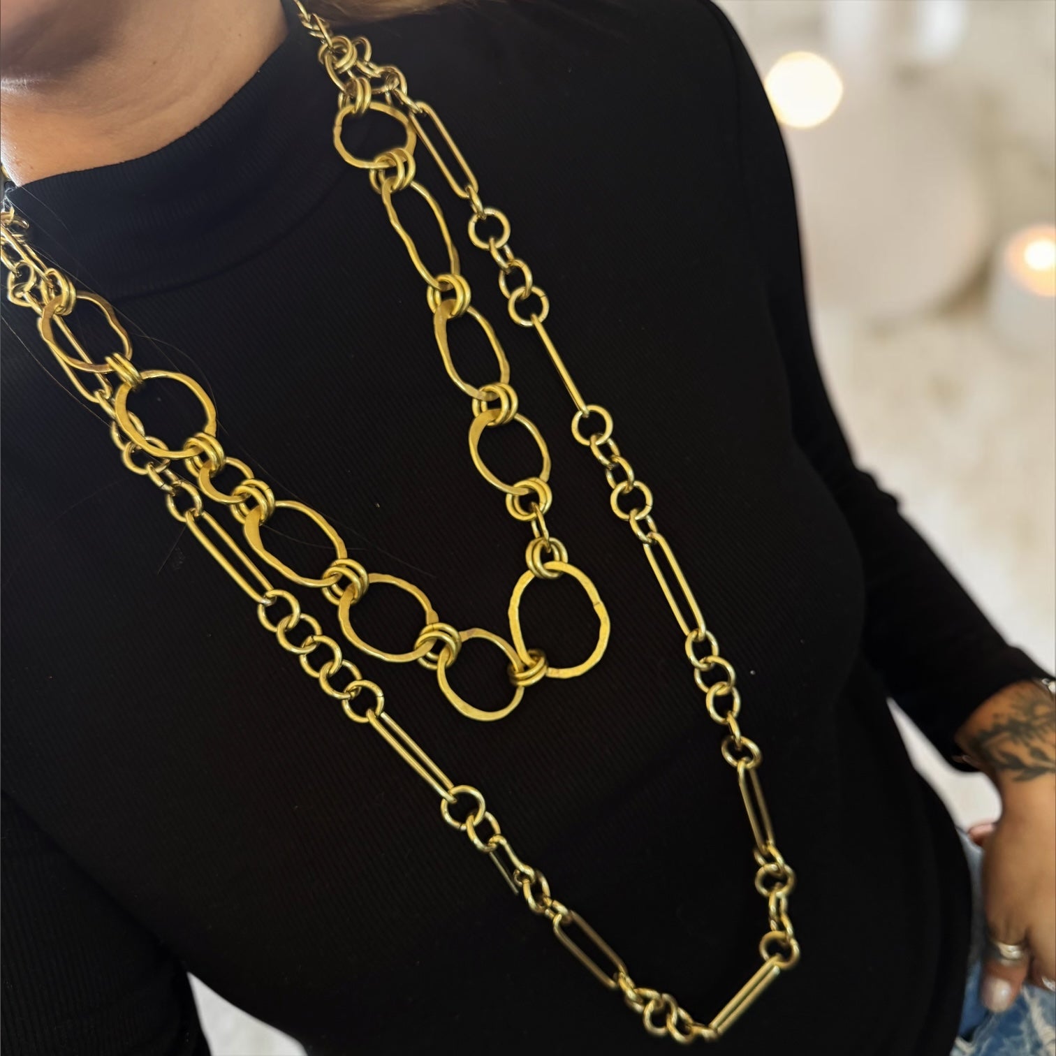Cadena Bronce - Delia