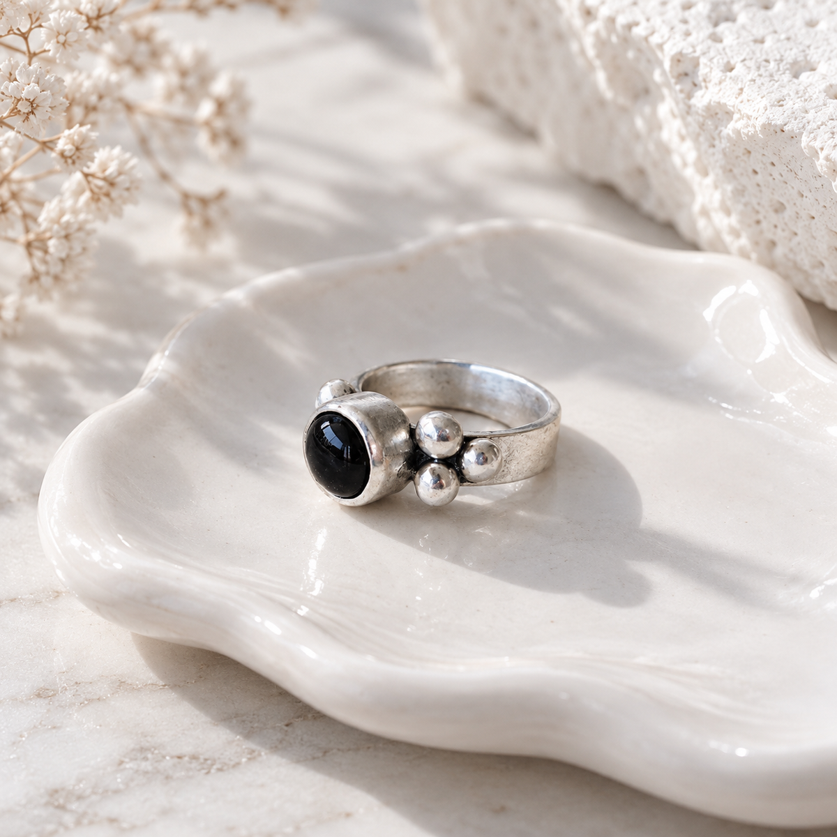 Anillo Elisa Simple - Onix
