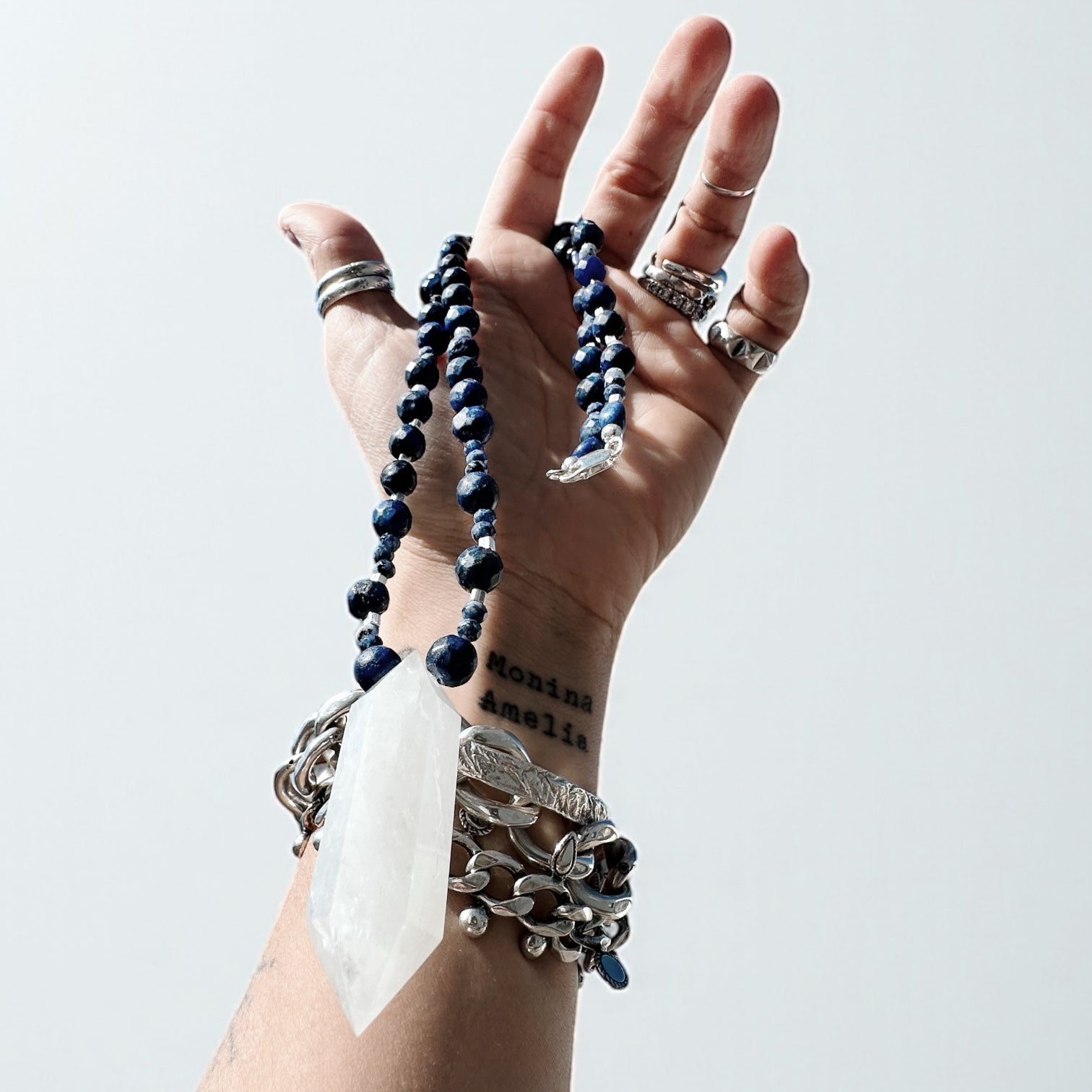Collar El Tibetano - Blue Lotus