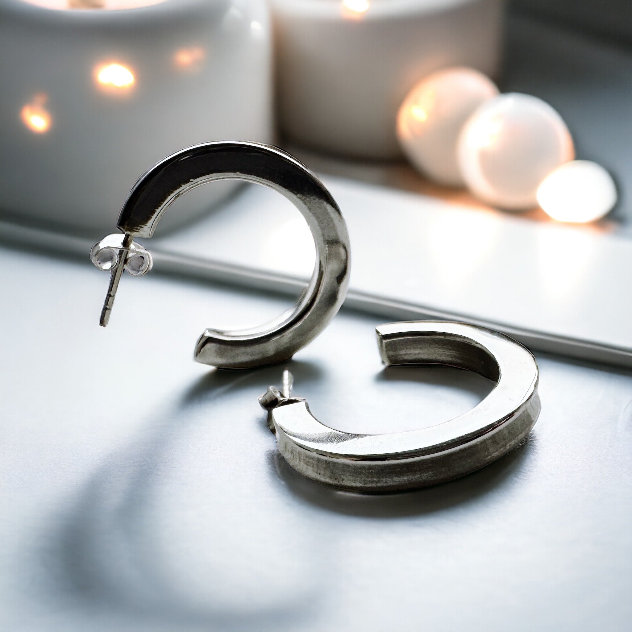 Aros Chunky Semi Circulo - M