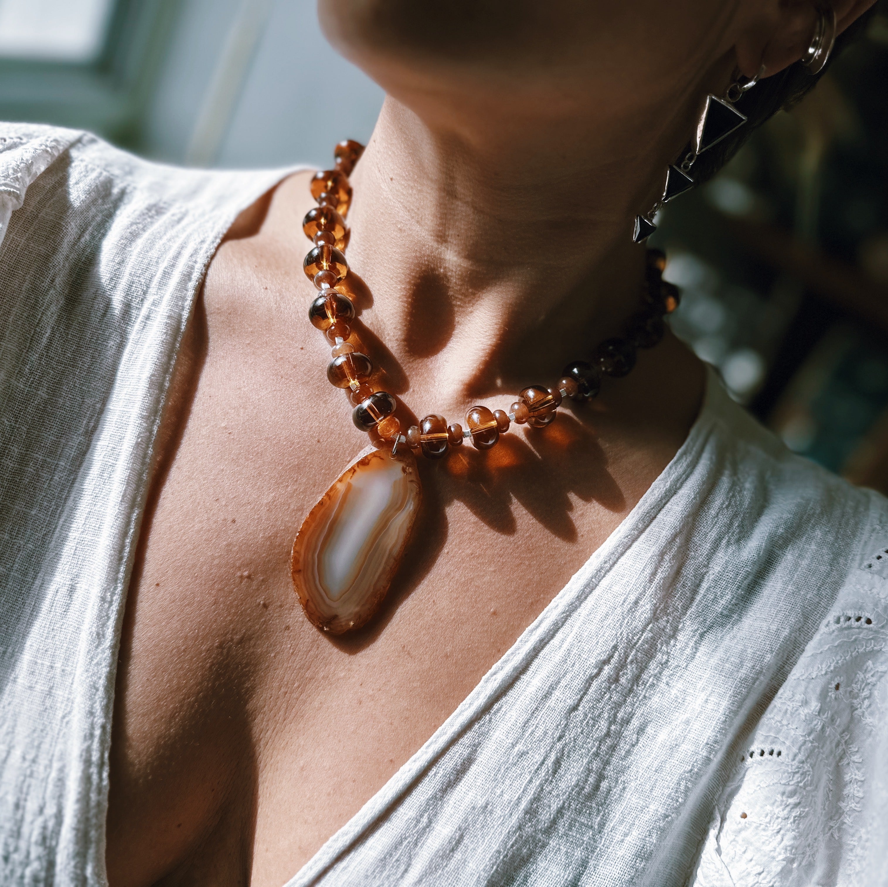 Collar Betty - Agata Slice