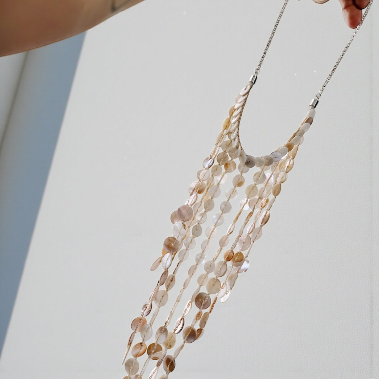 Collar Trama de Nácar (envío el lunes)