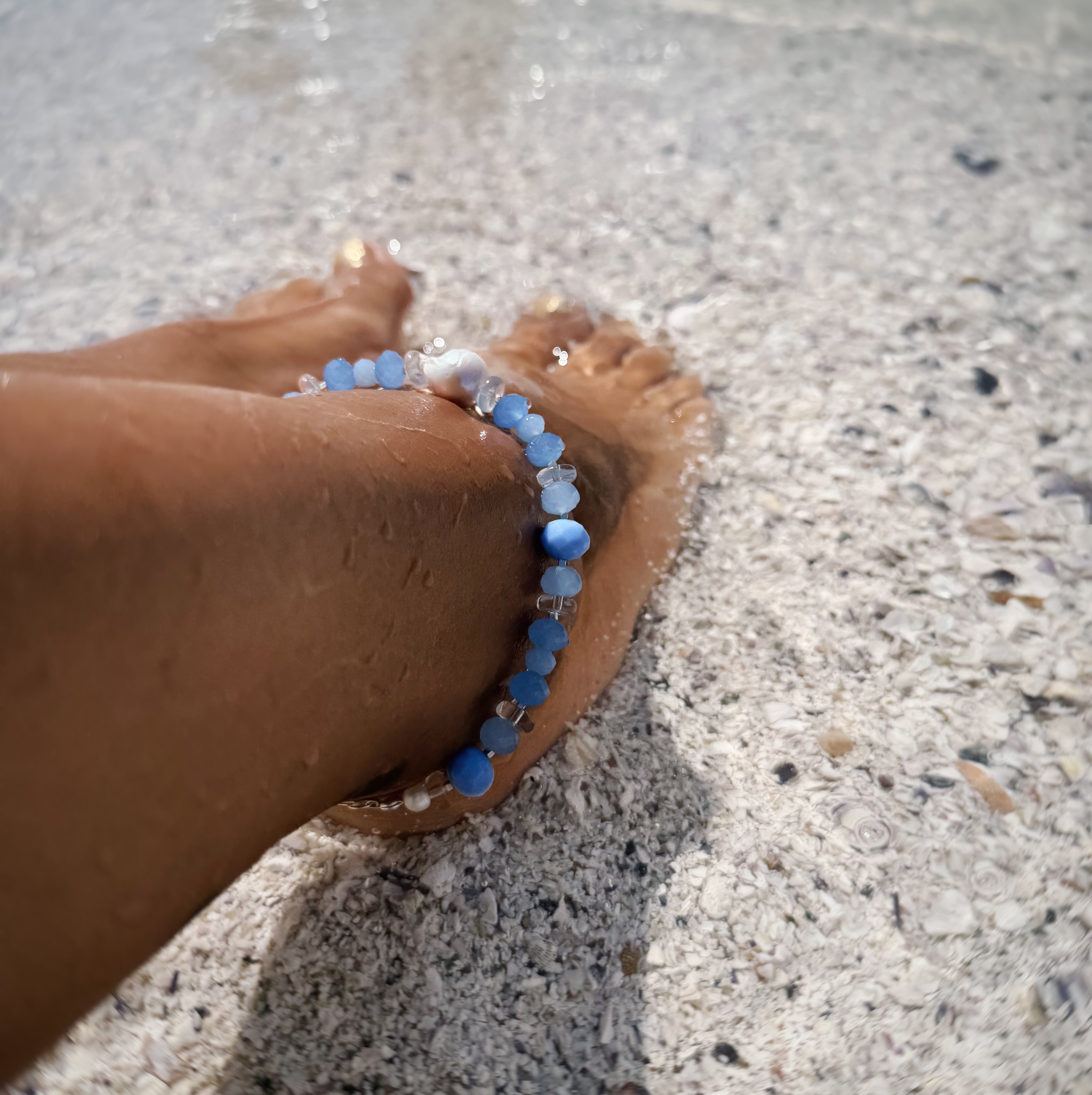 Tobillera Jacinta & Perla