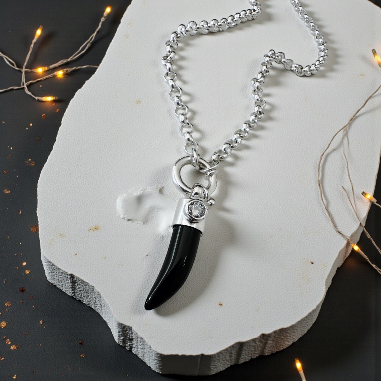 Colgante Cornicello Nero