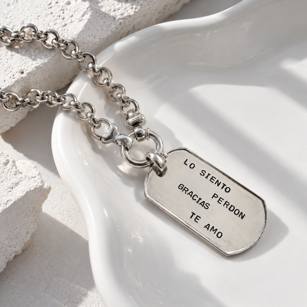 Colgante Placa “XL” Personalizada