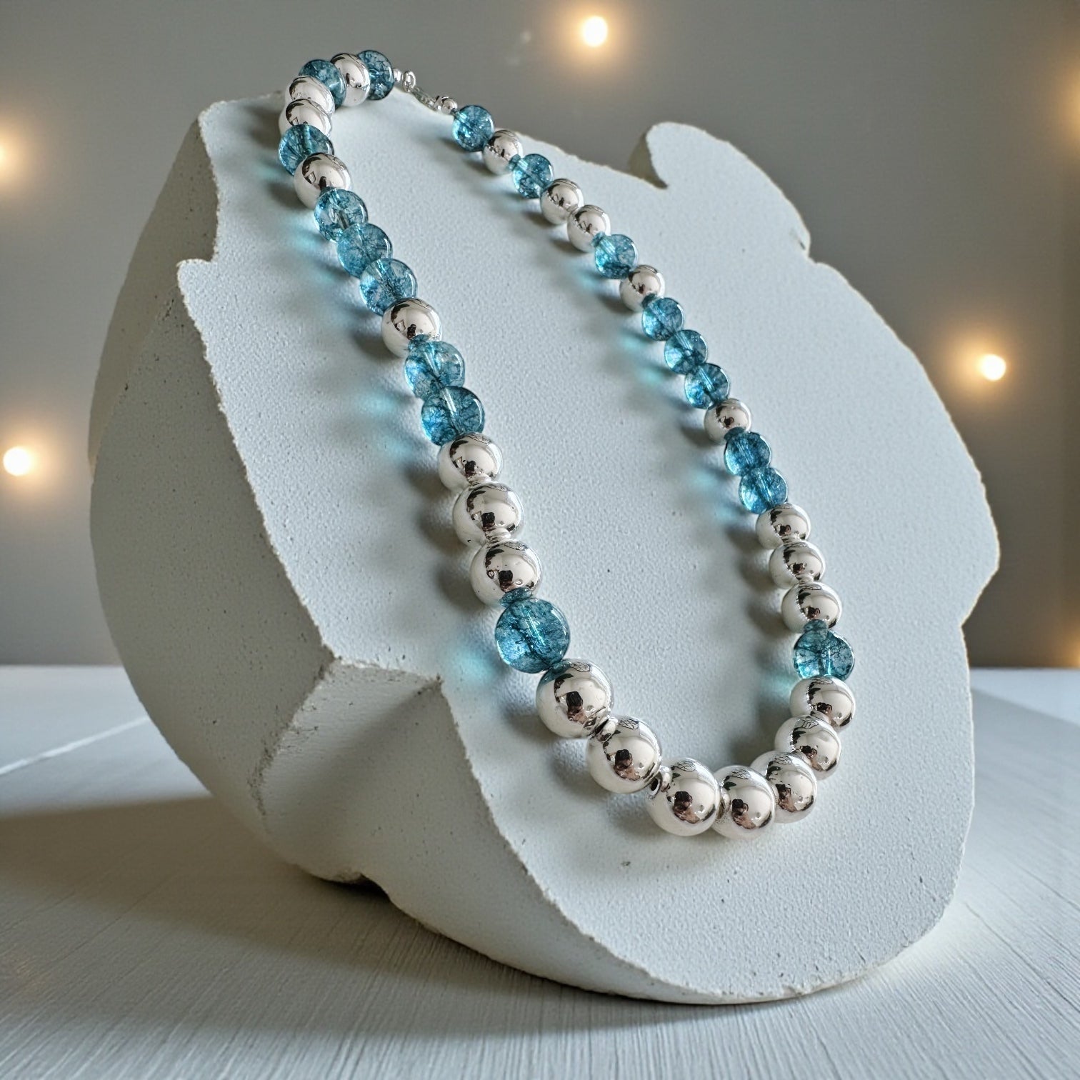 Collar Rocking Balls “ Cielo de Verano”