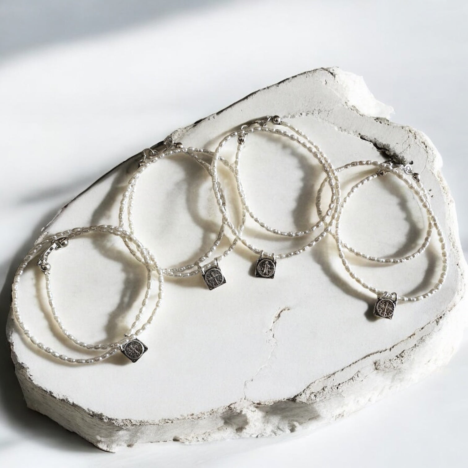 Pulsera Mini Escapulario San Benito