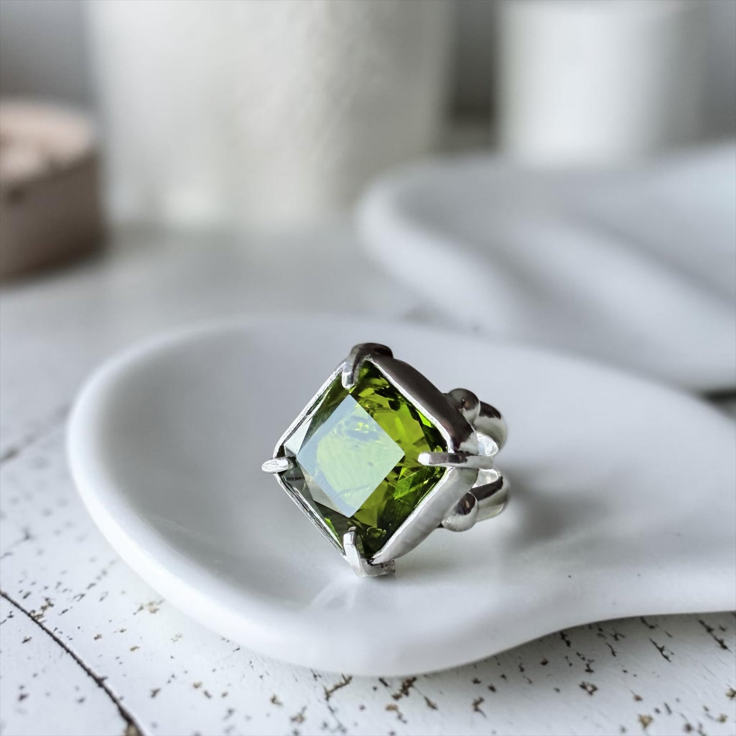 Anillo Soberana - Green Apple