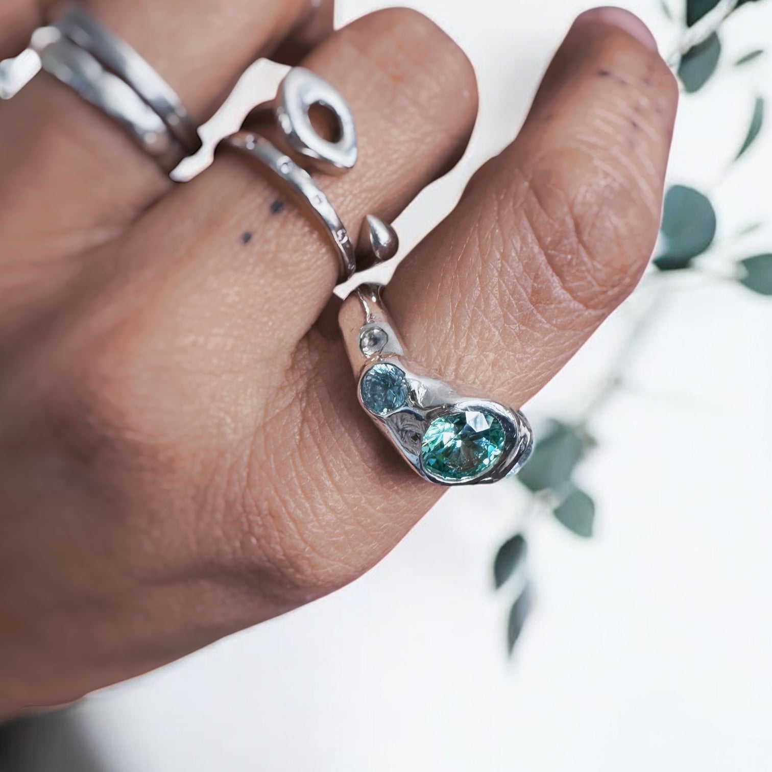 Anillo Silencio y Calma - talla