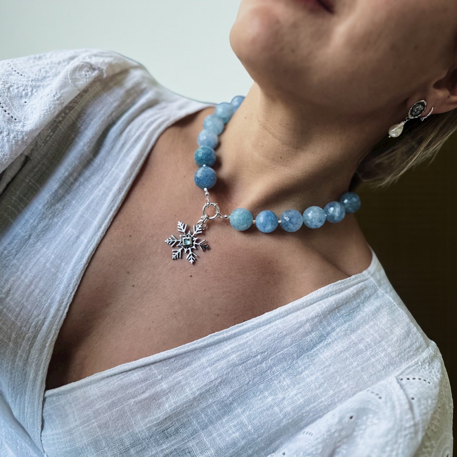 Collar Vilma - Aquamarine