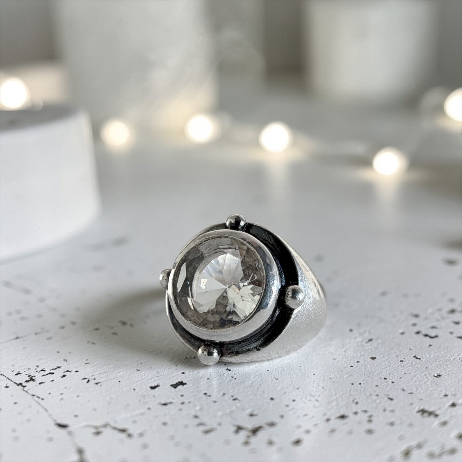 Anillo Sello Orbital - Ice Mist