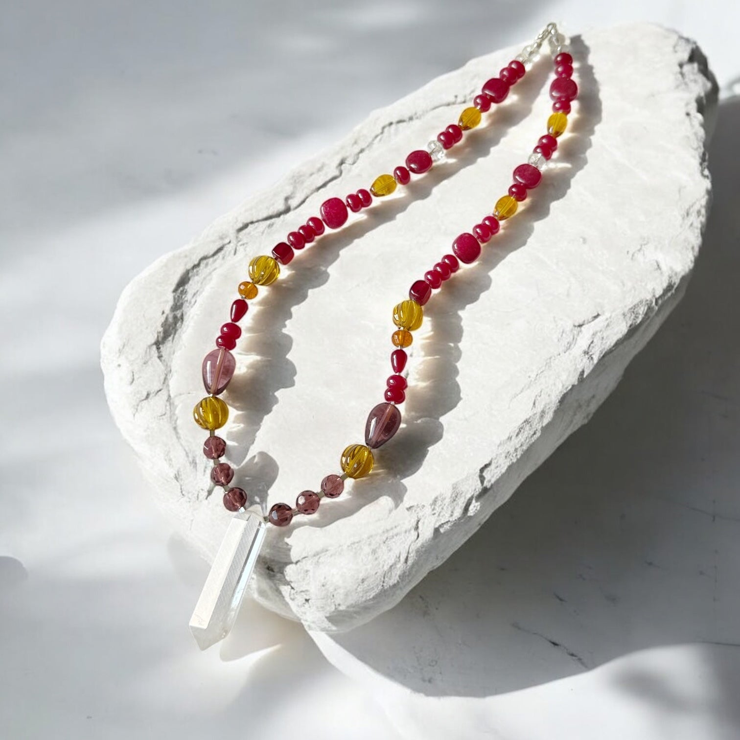 Collar Tibetano - Berry Negroni