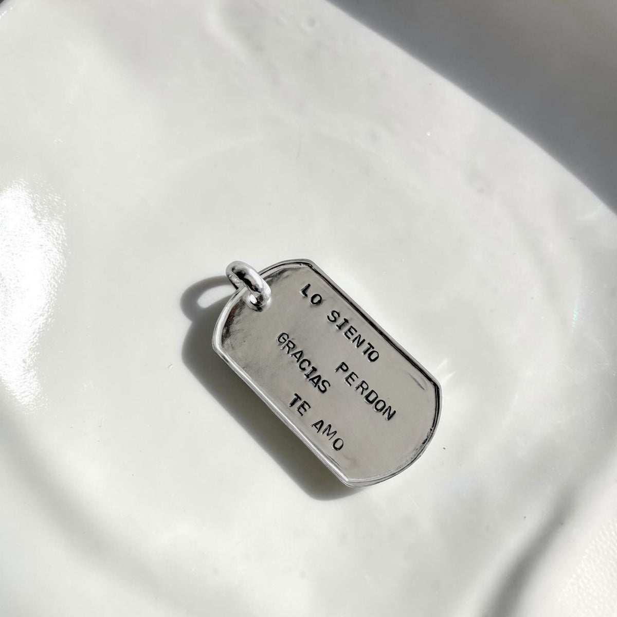 Colgante Placa “XL” Personalizada
