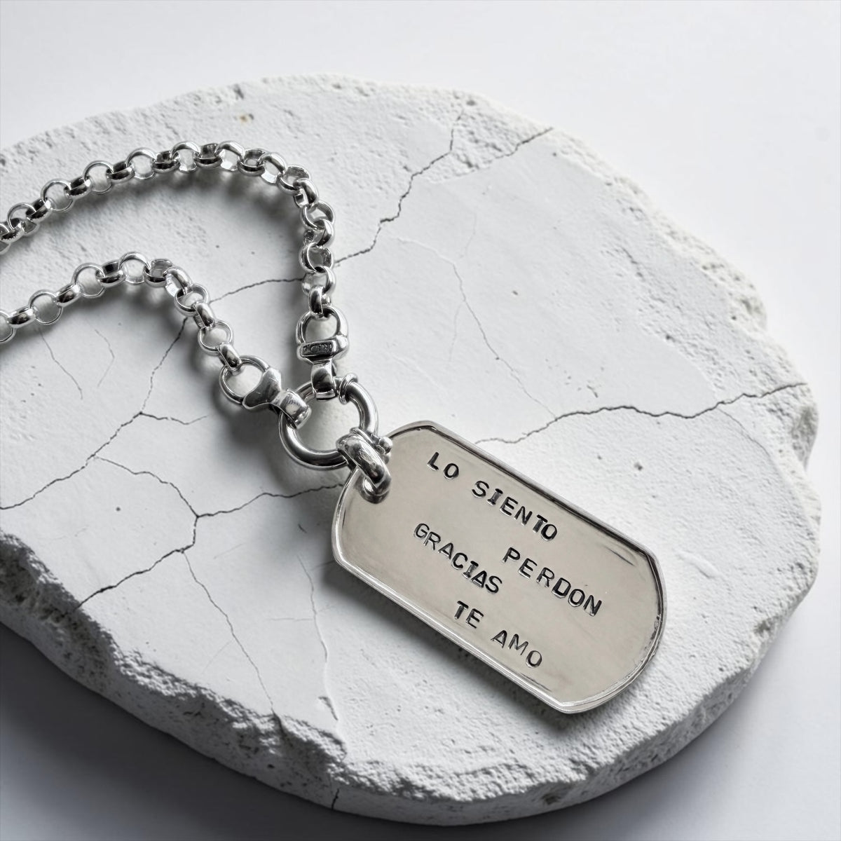 Colgante Placa “XL” Personalizada