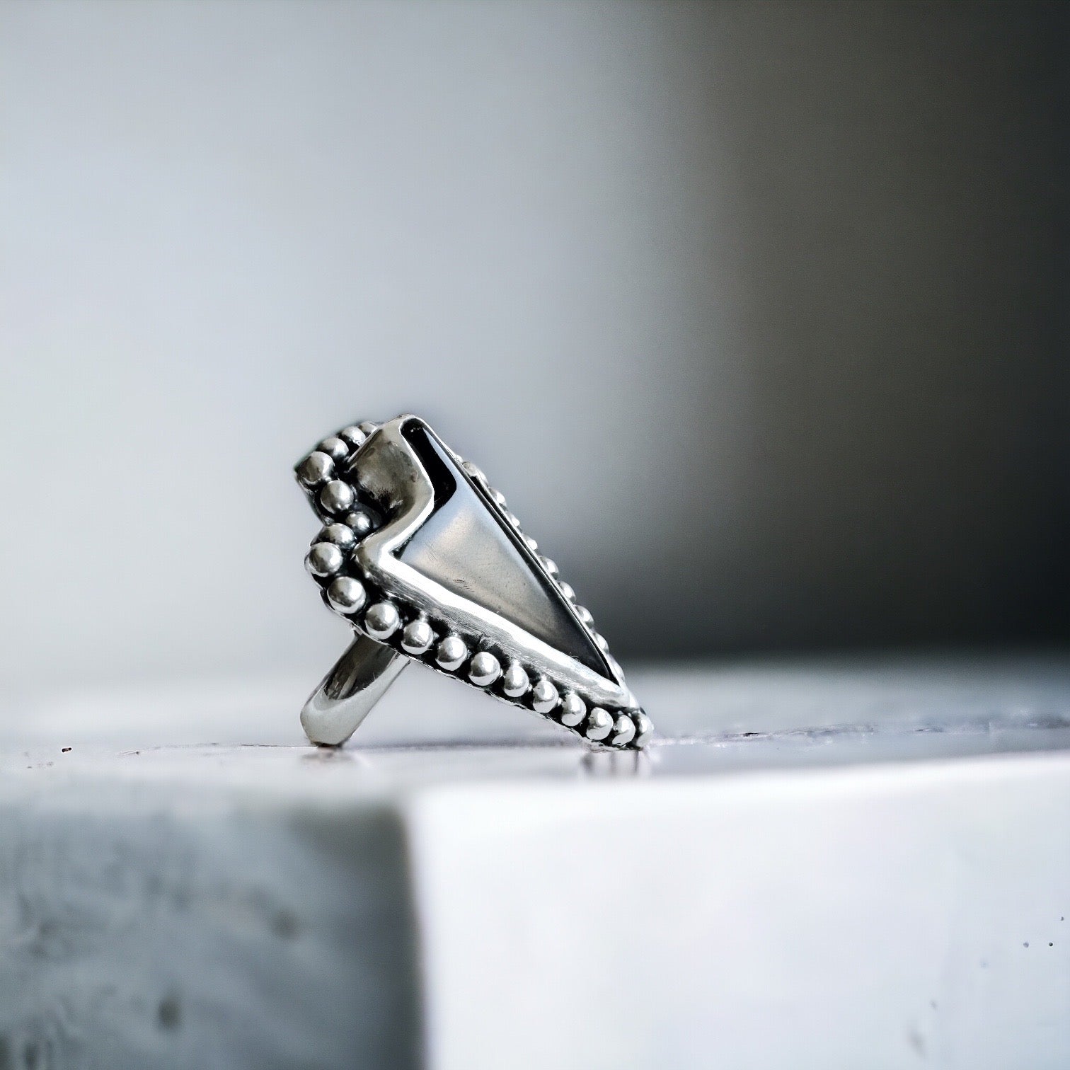 Anillo Punta de Flecha M - Onix