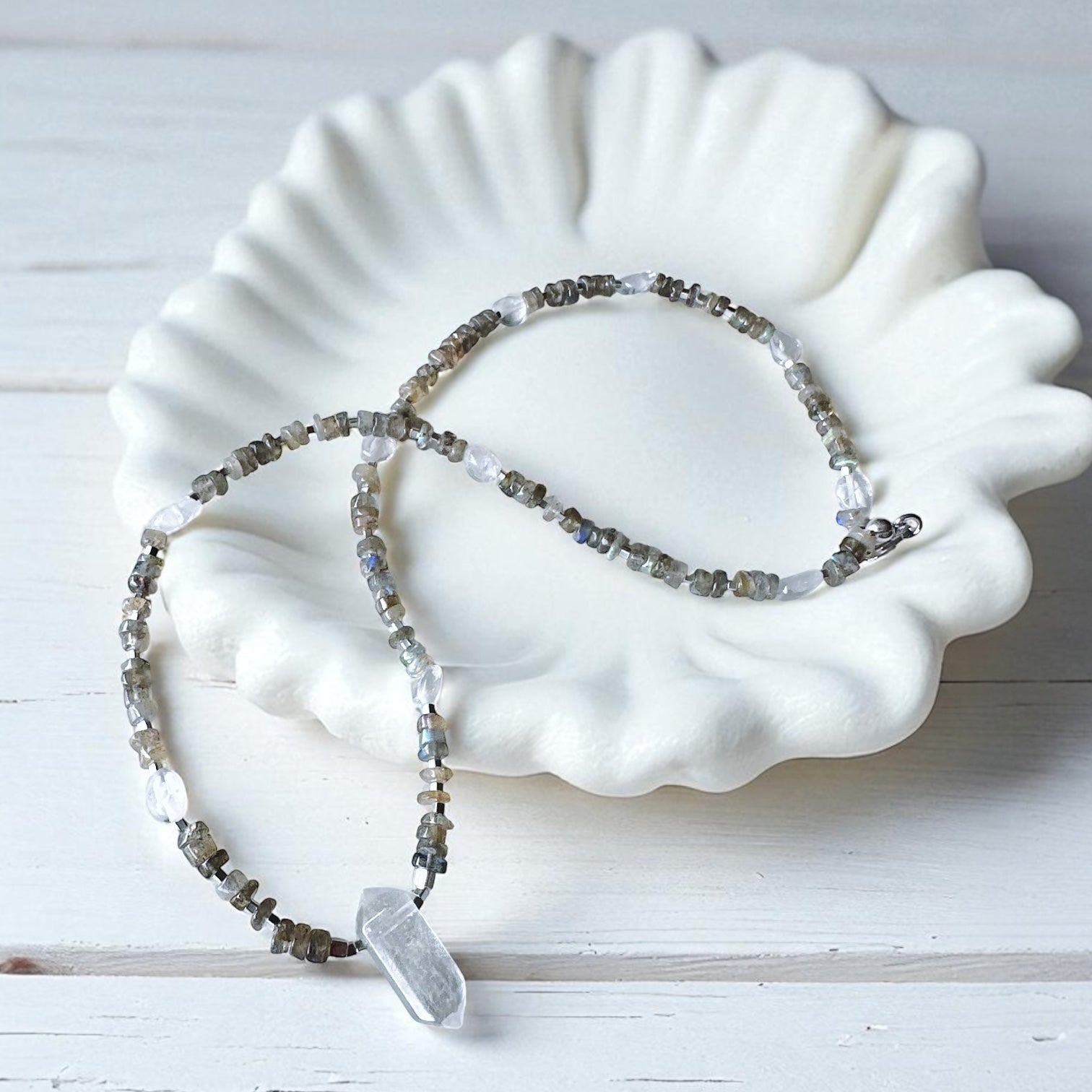 Collar Mini Tibetano - Magnolia
