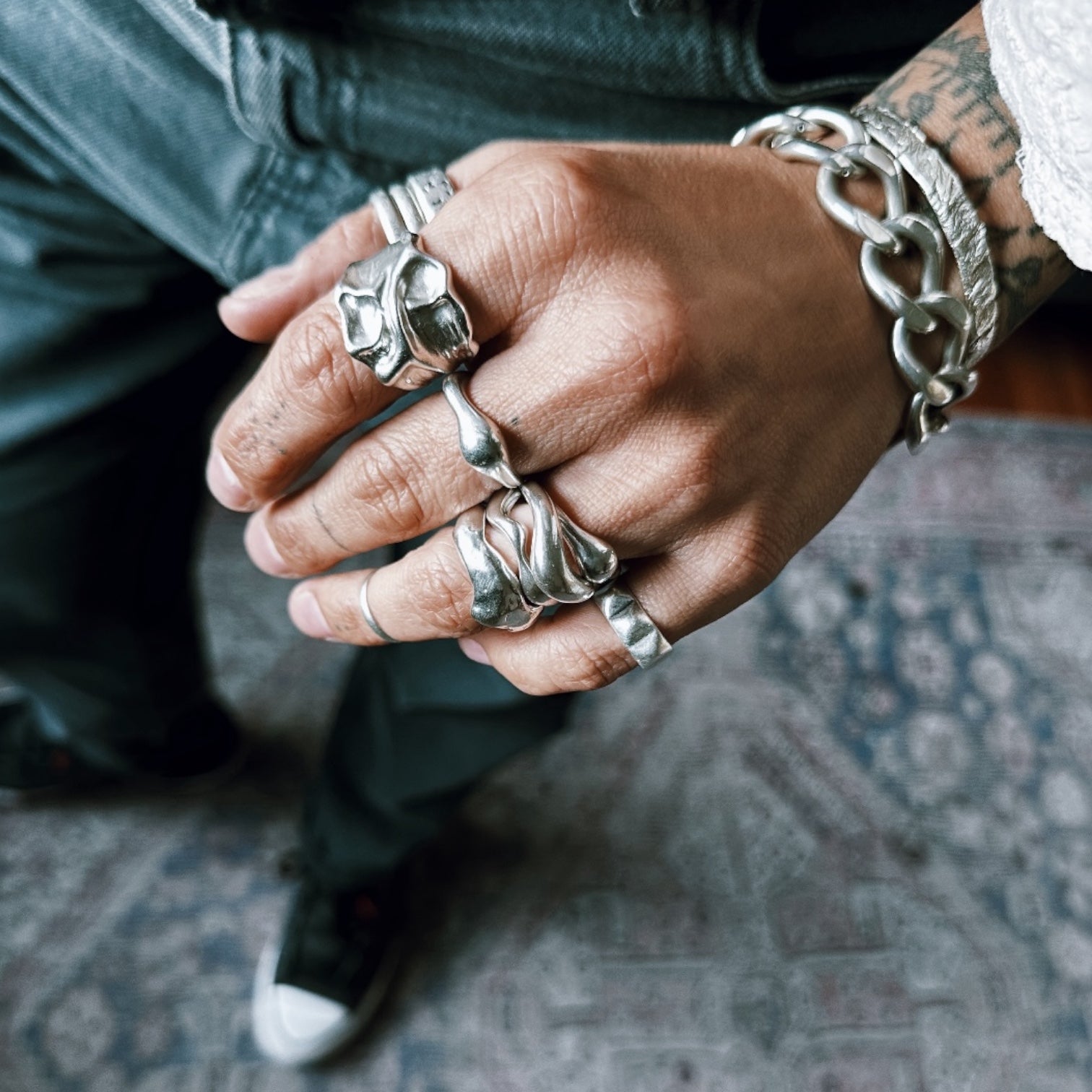 Set Anillos Aguas
