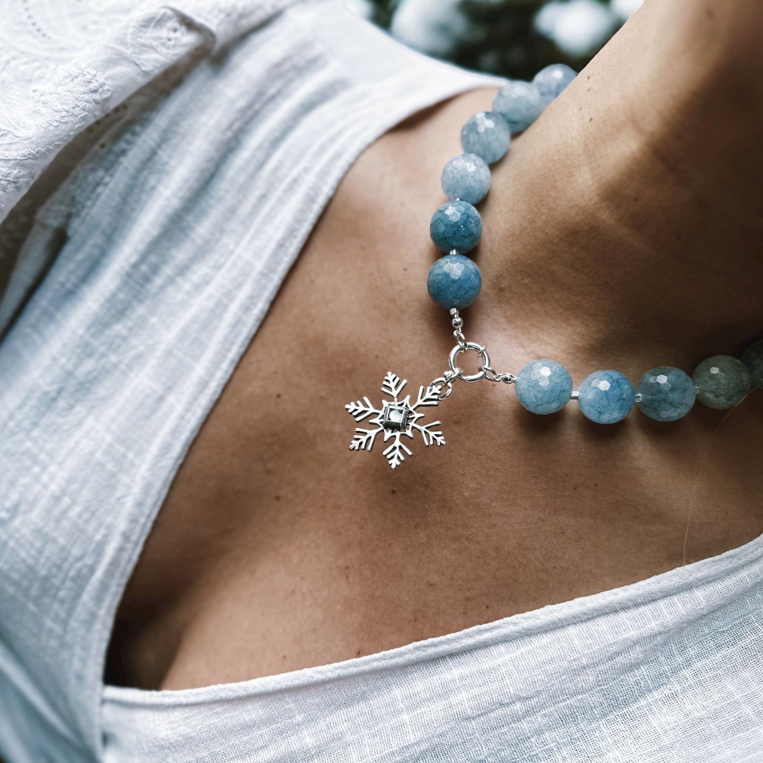 Collar Vilma - Aquamarine