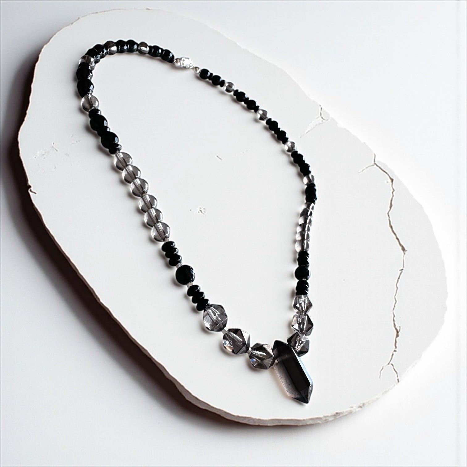 Collar Mini Tibetano - Raven