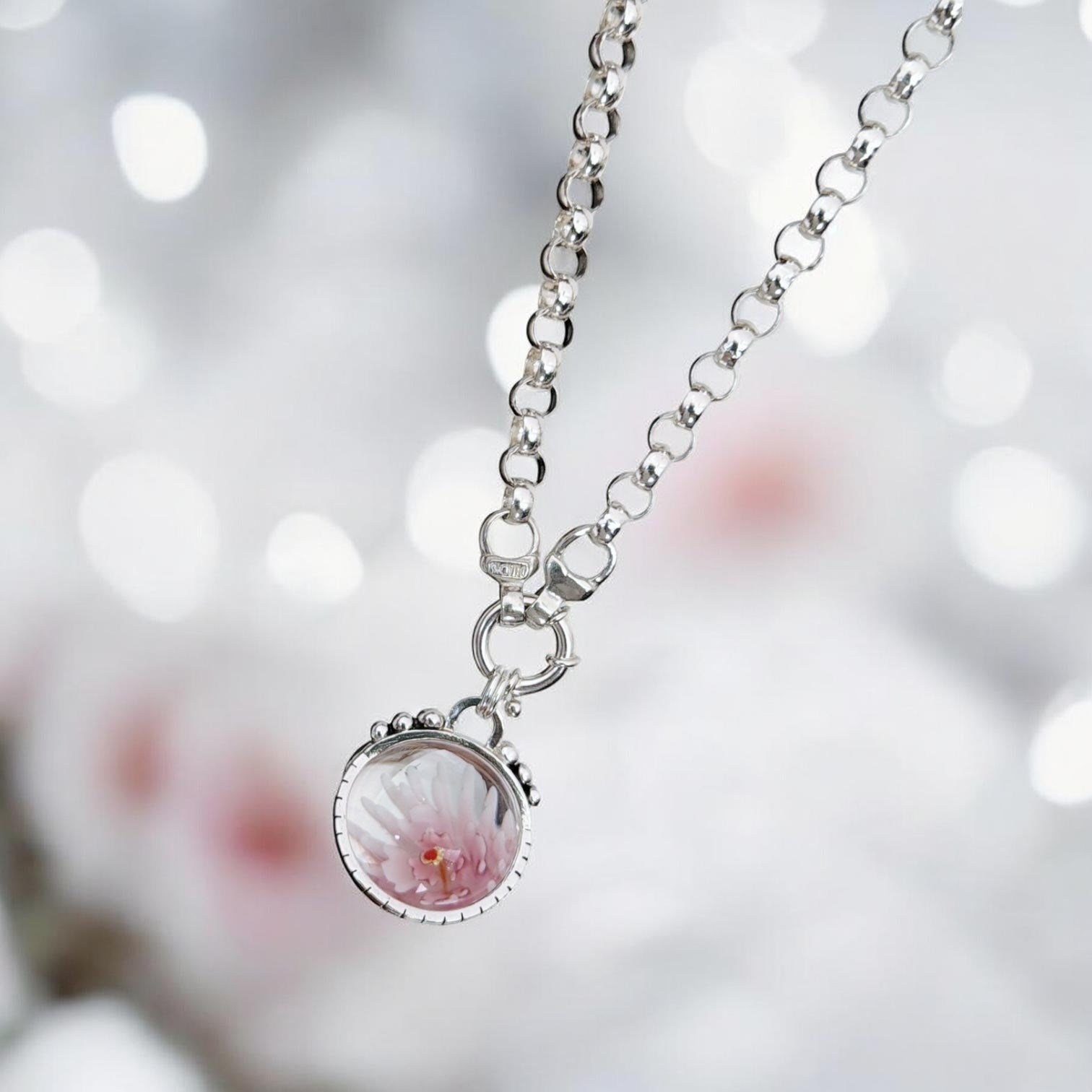 Colgante Halo XL - Cápsula Flor