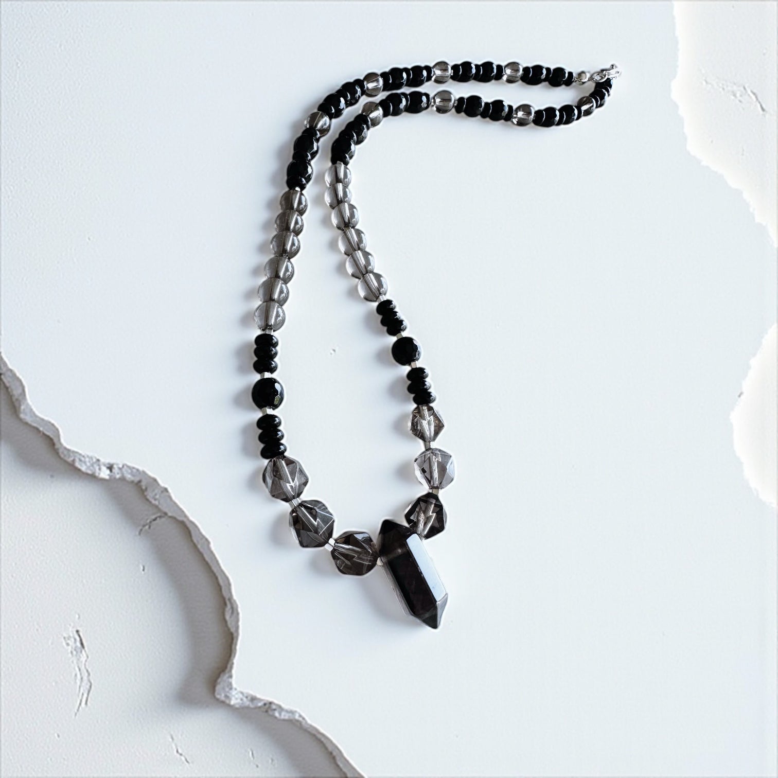 Collar Mini Tibetano - Raven