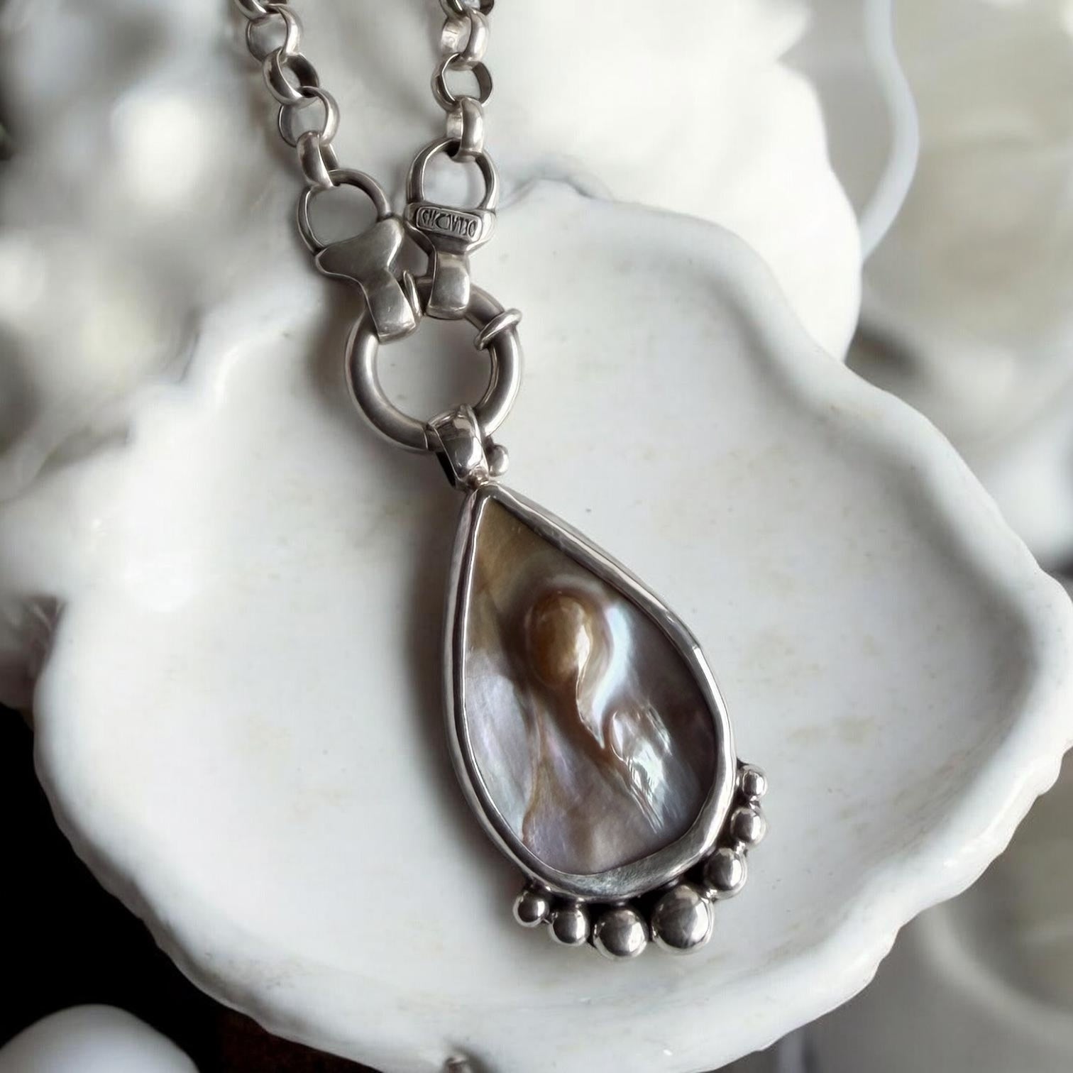 Colgante Perla Blister