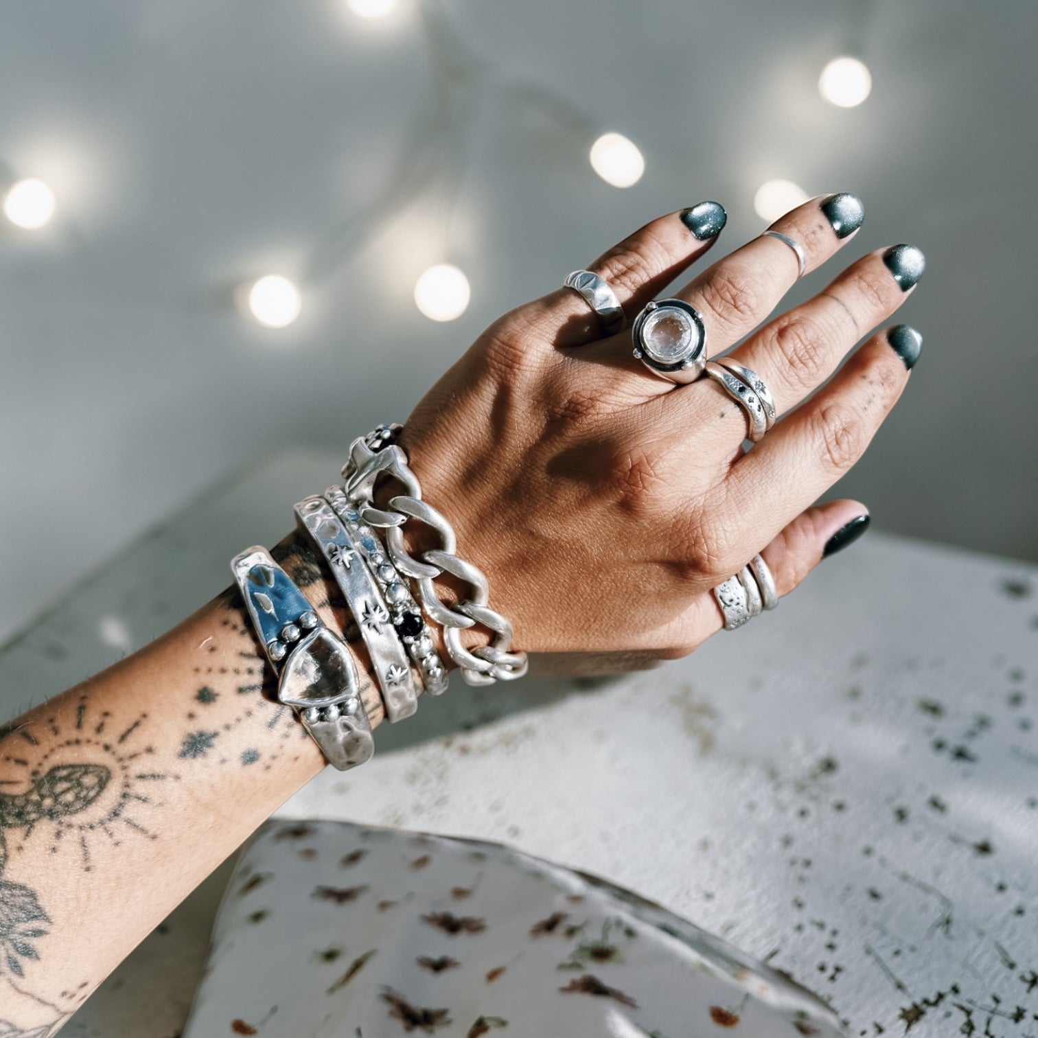 Anillo Sello Orbital - Ice Mist