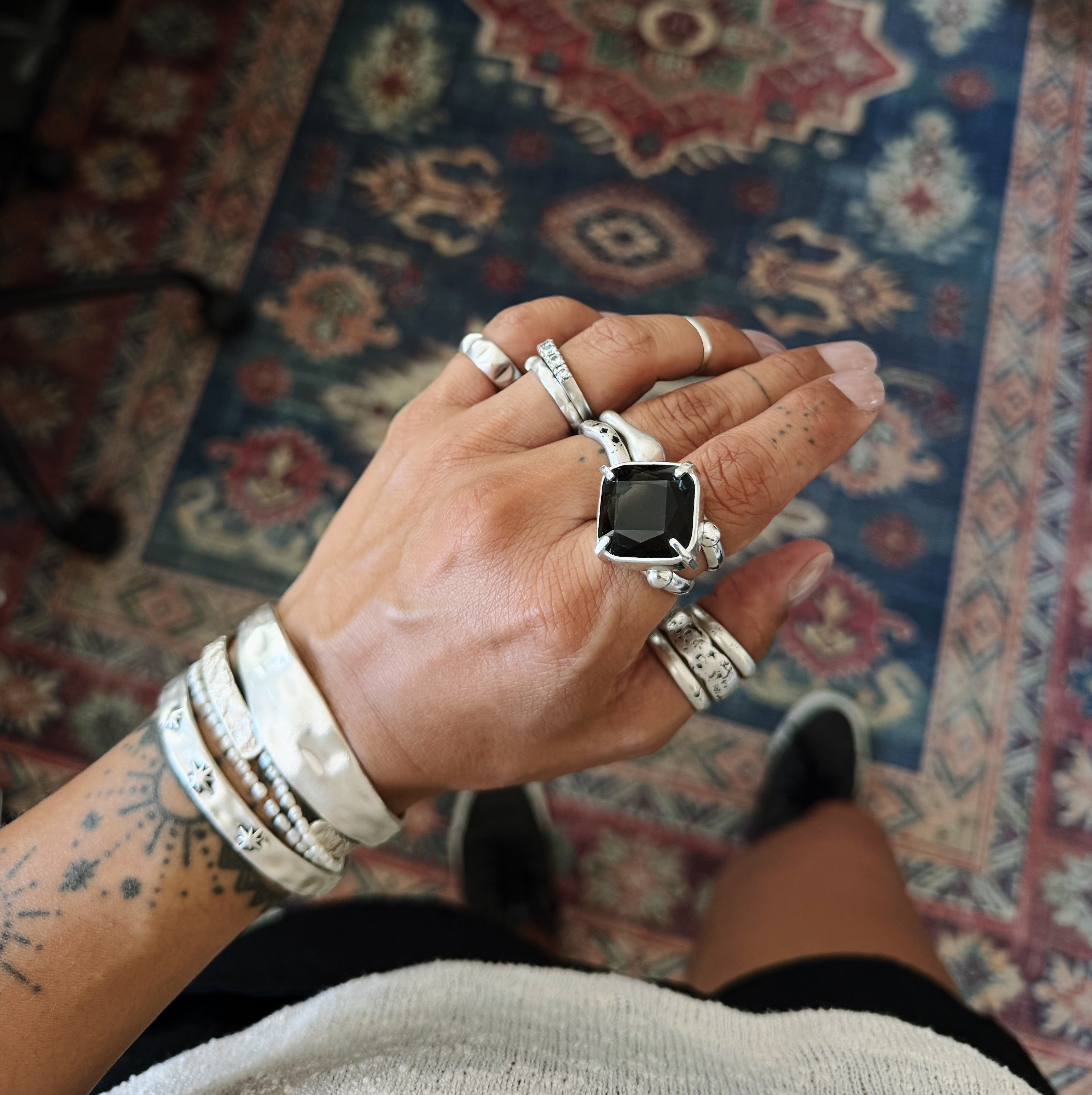 Anillo Soberana - Fumé