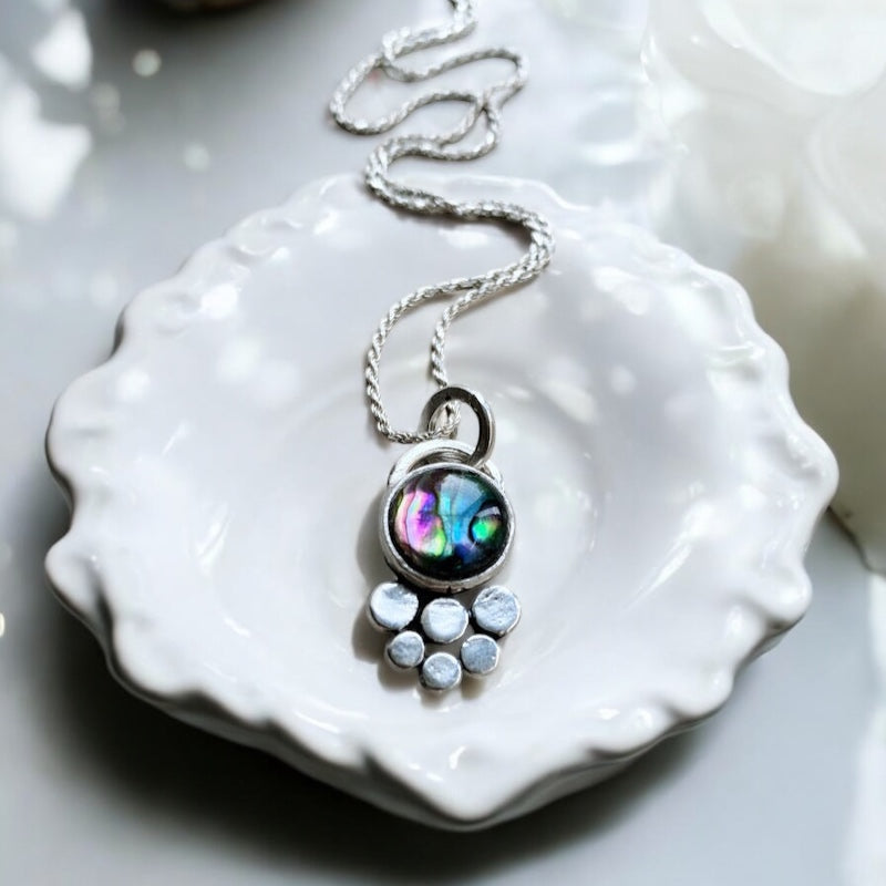 Colgante Vale Abalone Psicodelia