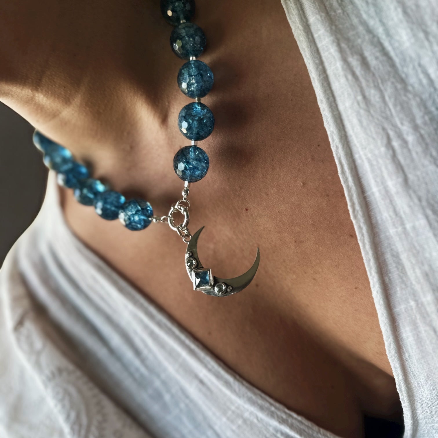 Collar Vilma - Blue Sky - Cianita