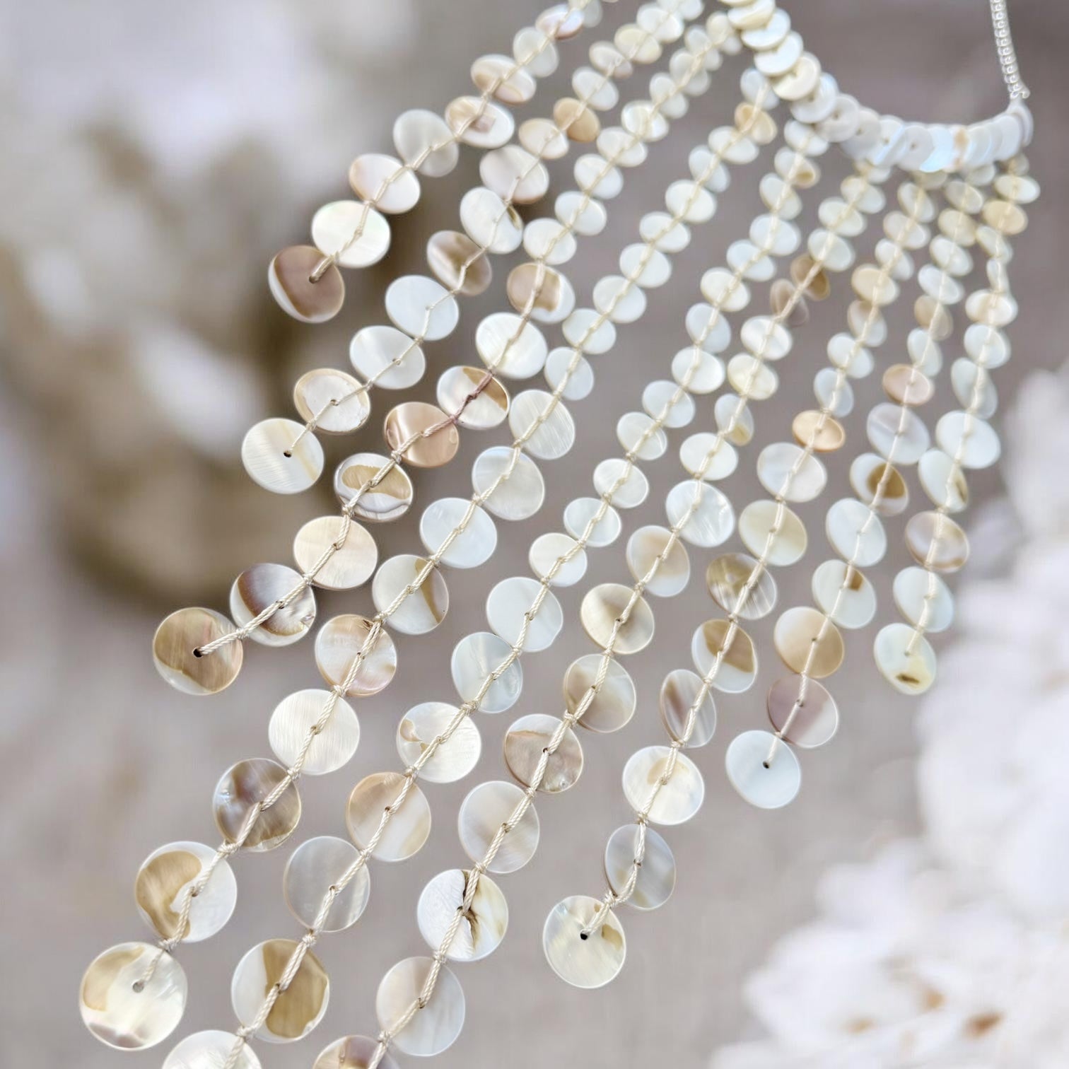 Collar Trama de Nácar (envío el lunes)