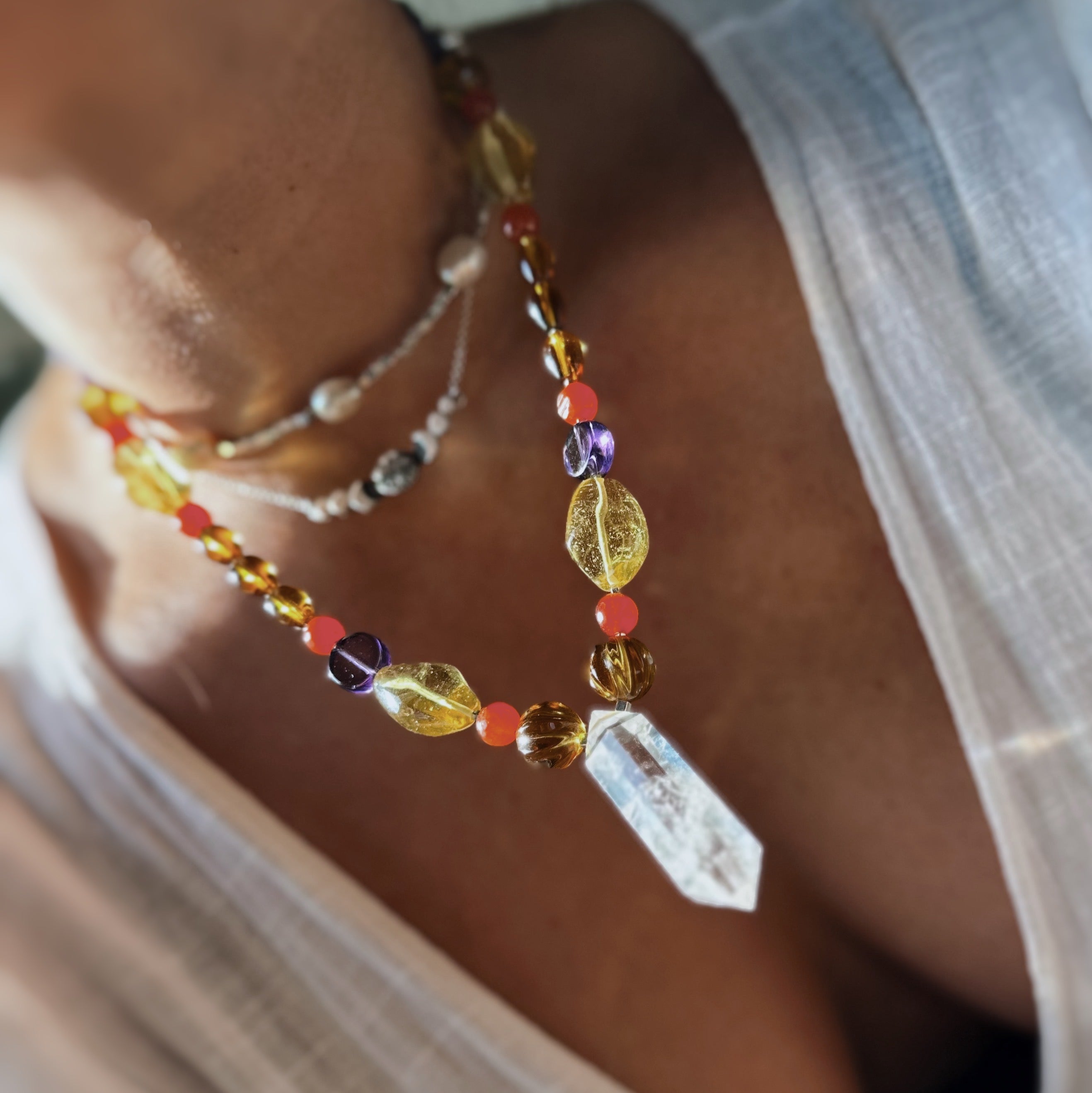 Collar Tibetano - Maracuyá Spritz