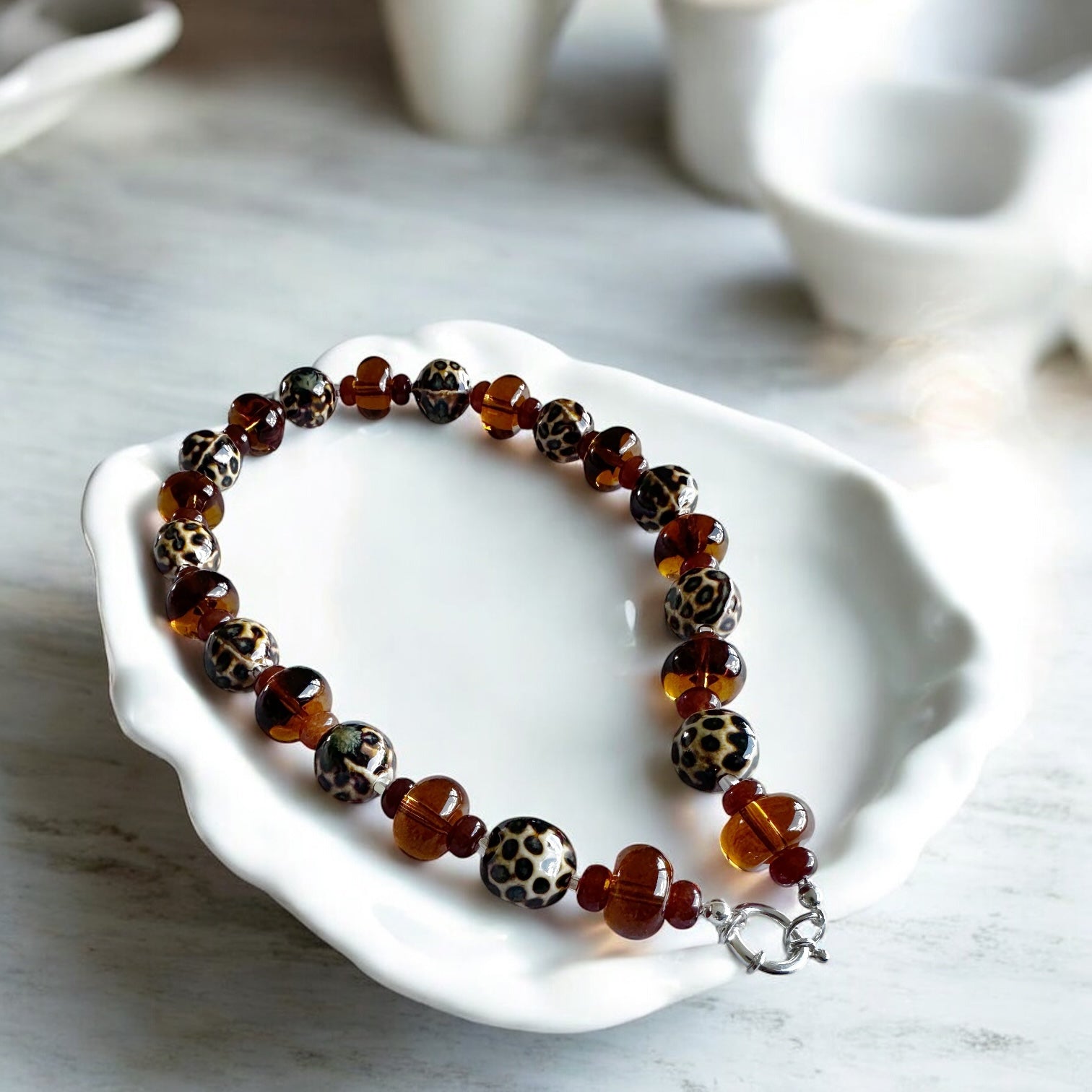 Collar Vilma - Leopard Print