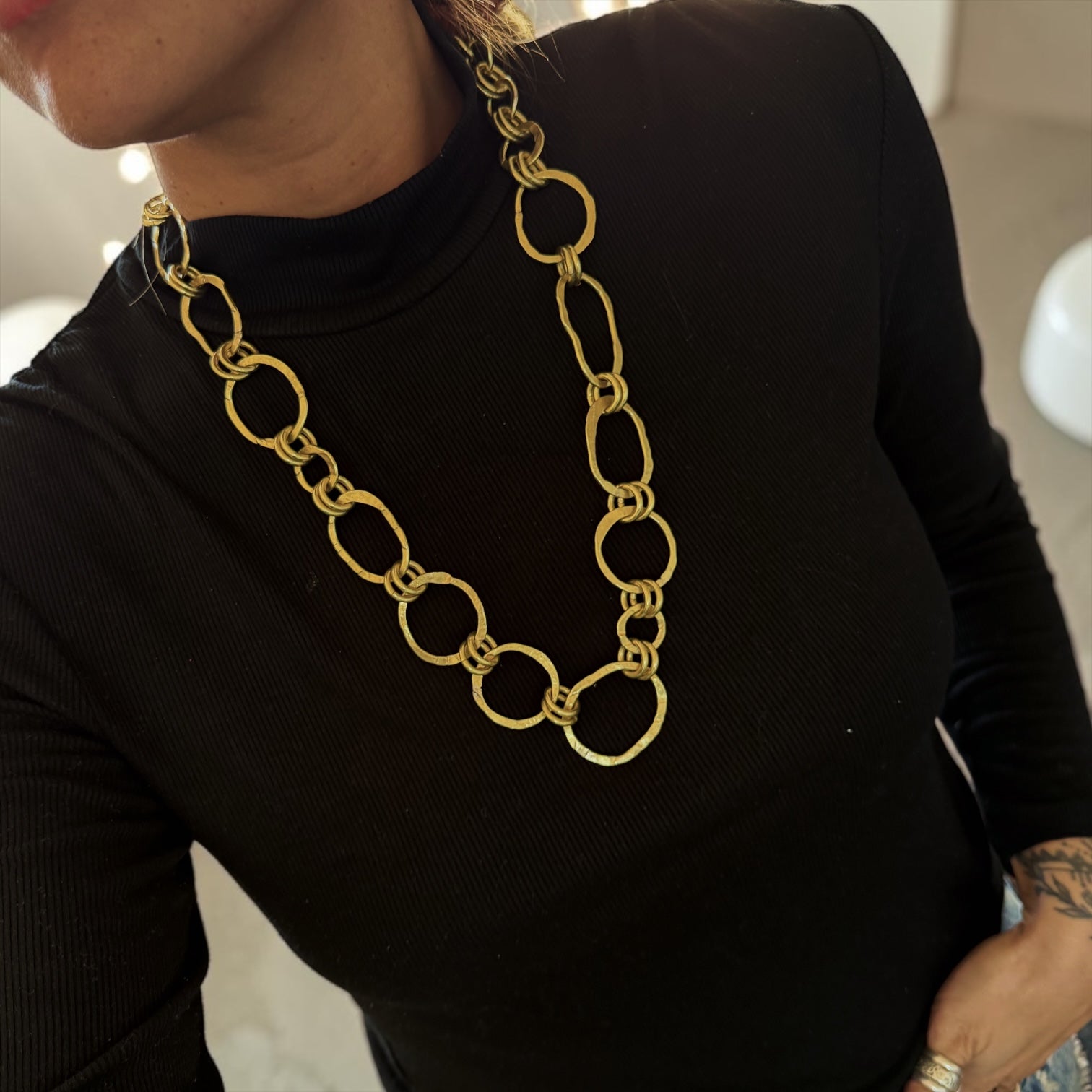 Cadena Bronce - Delia
