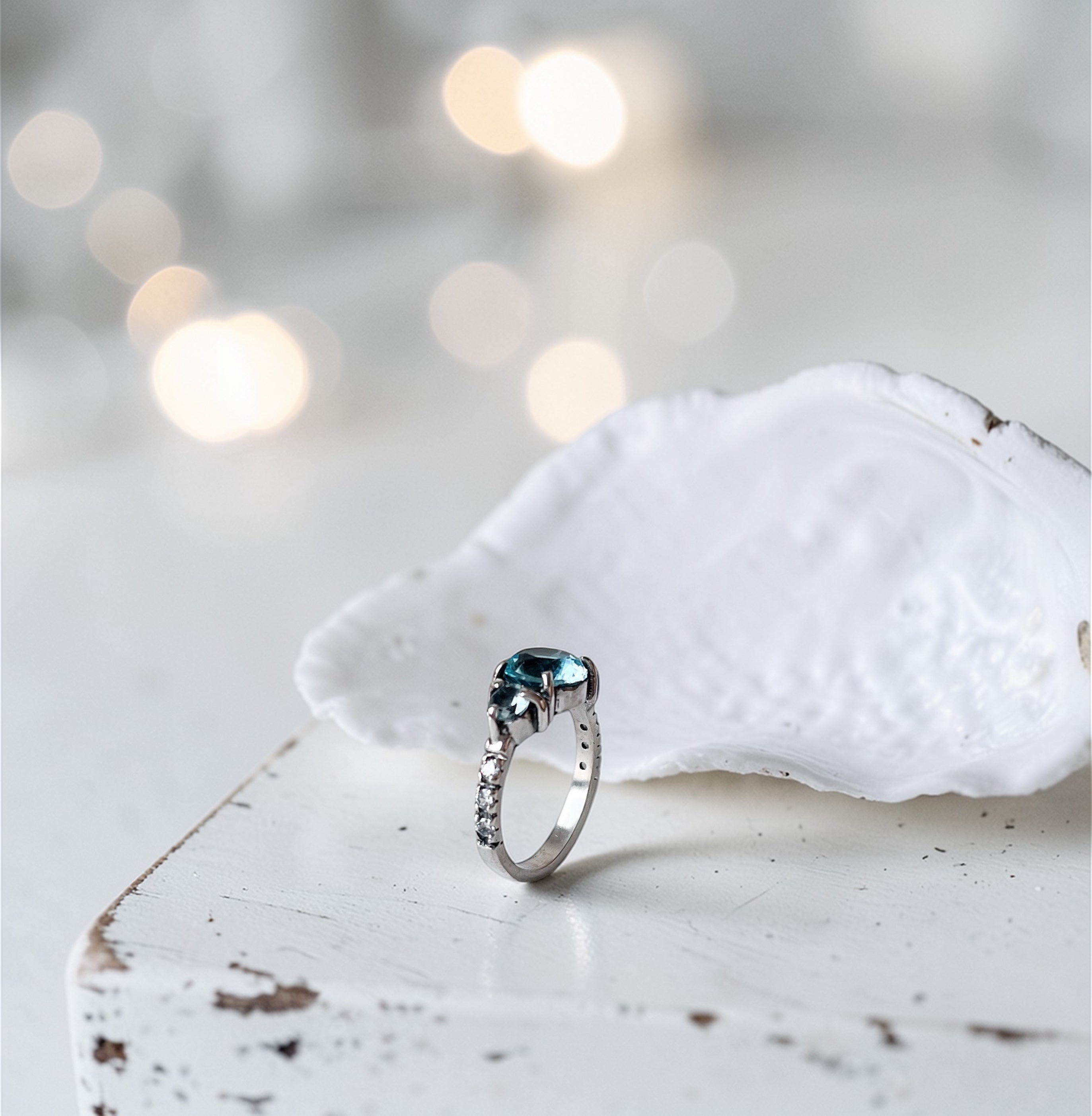 Anillo Charlotte - Topacios