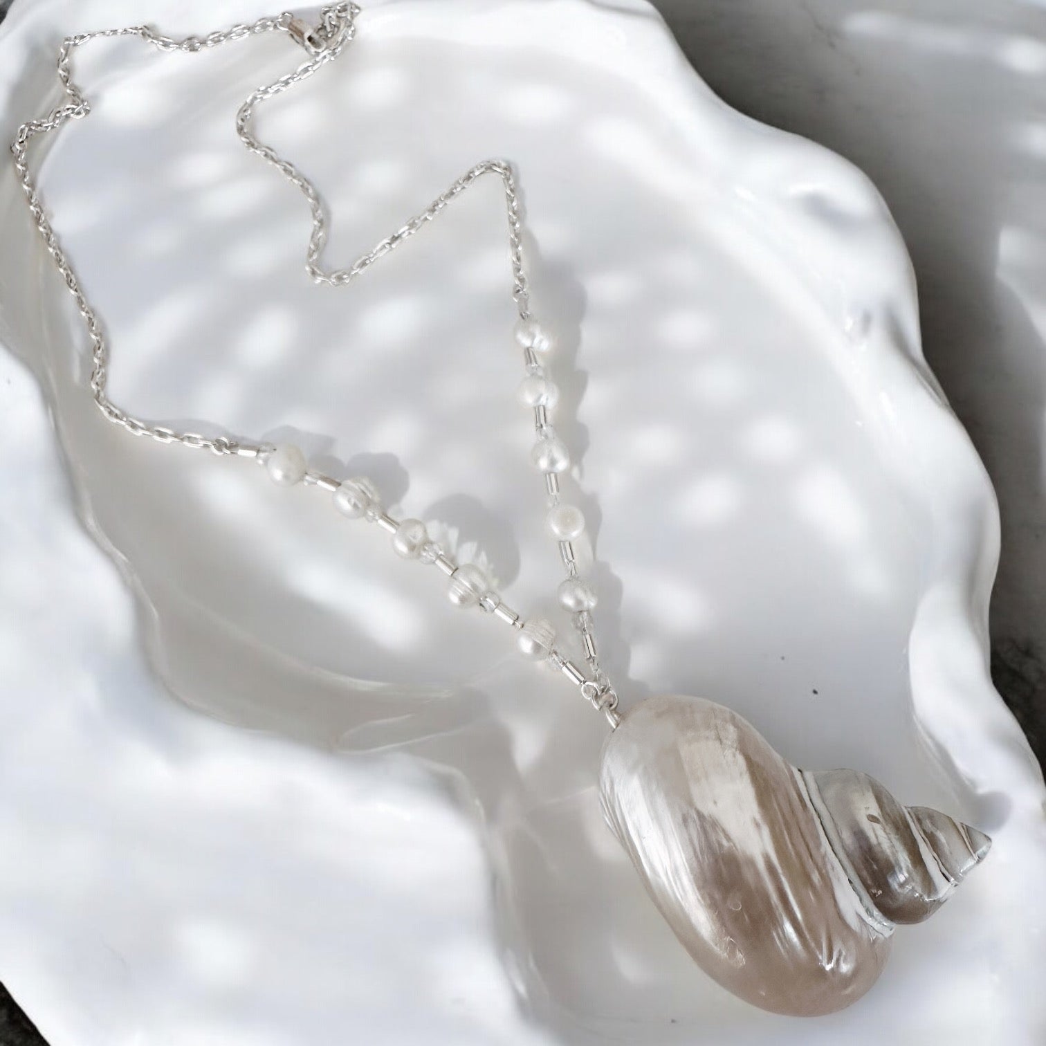 Collar La Caracola Luna