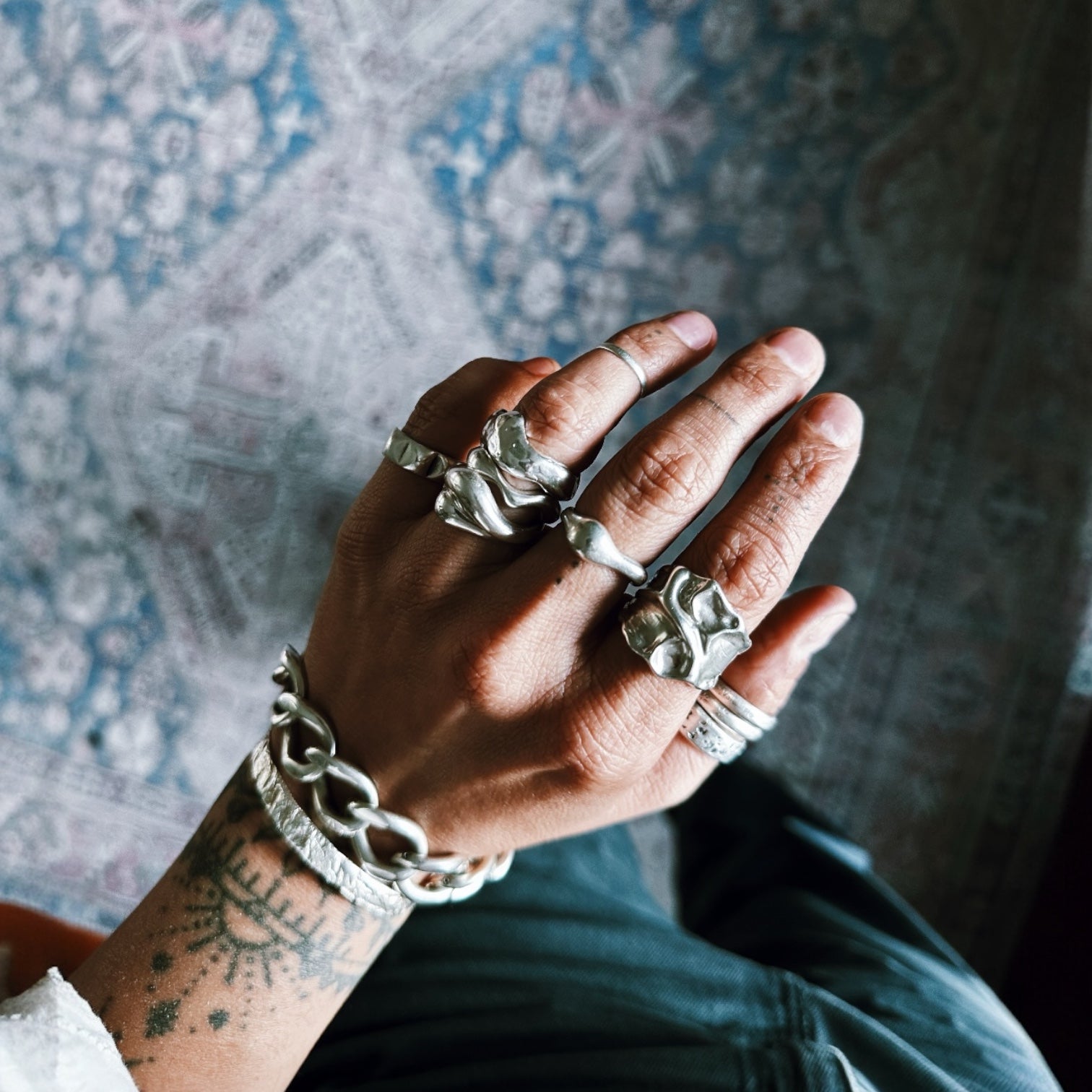 Set Anillos Aguas