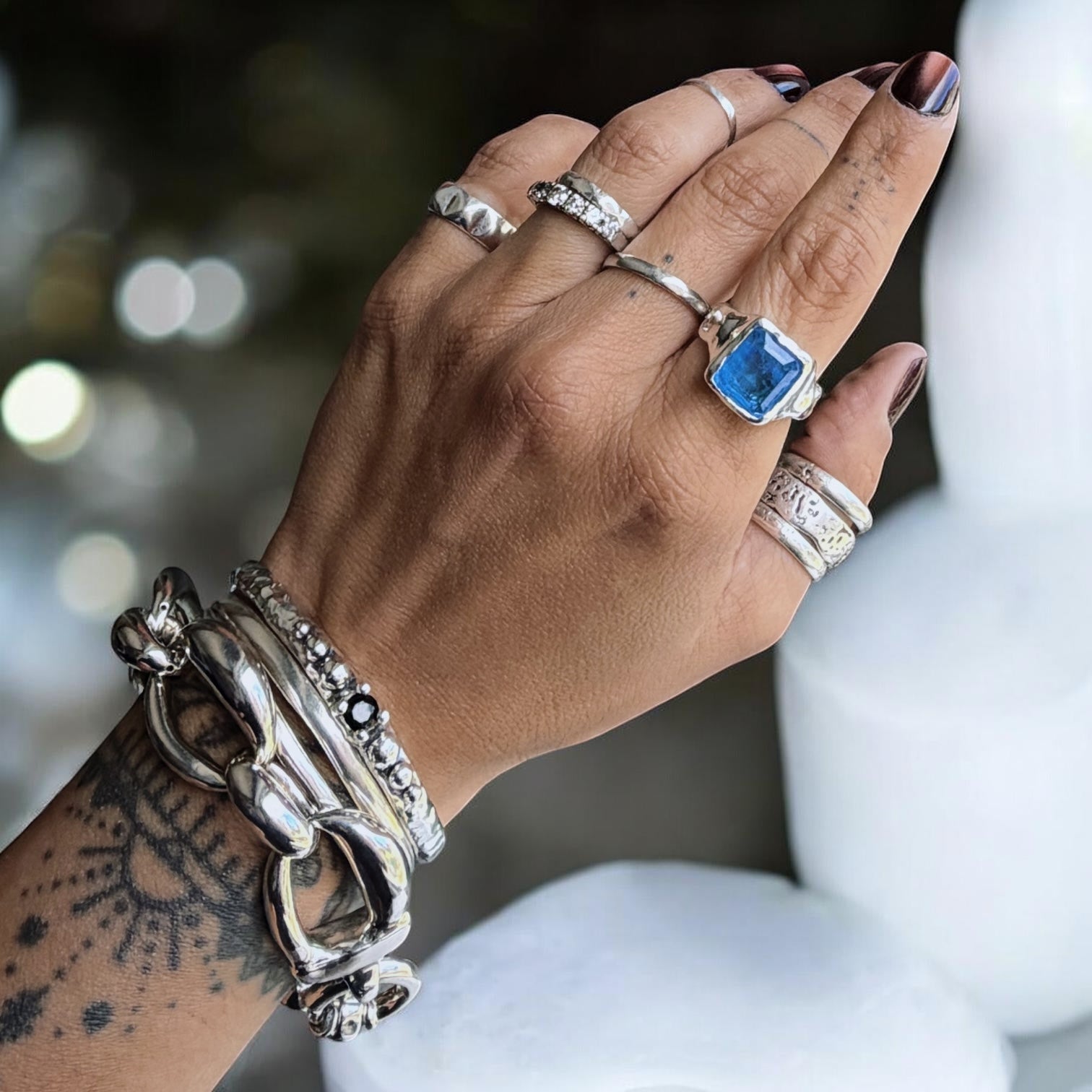Anillo Musa - Denim Blue