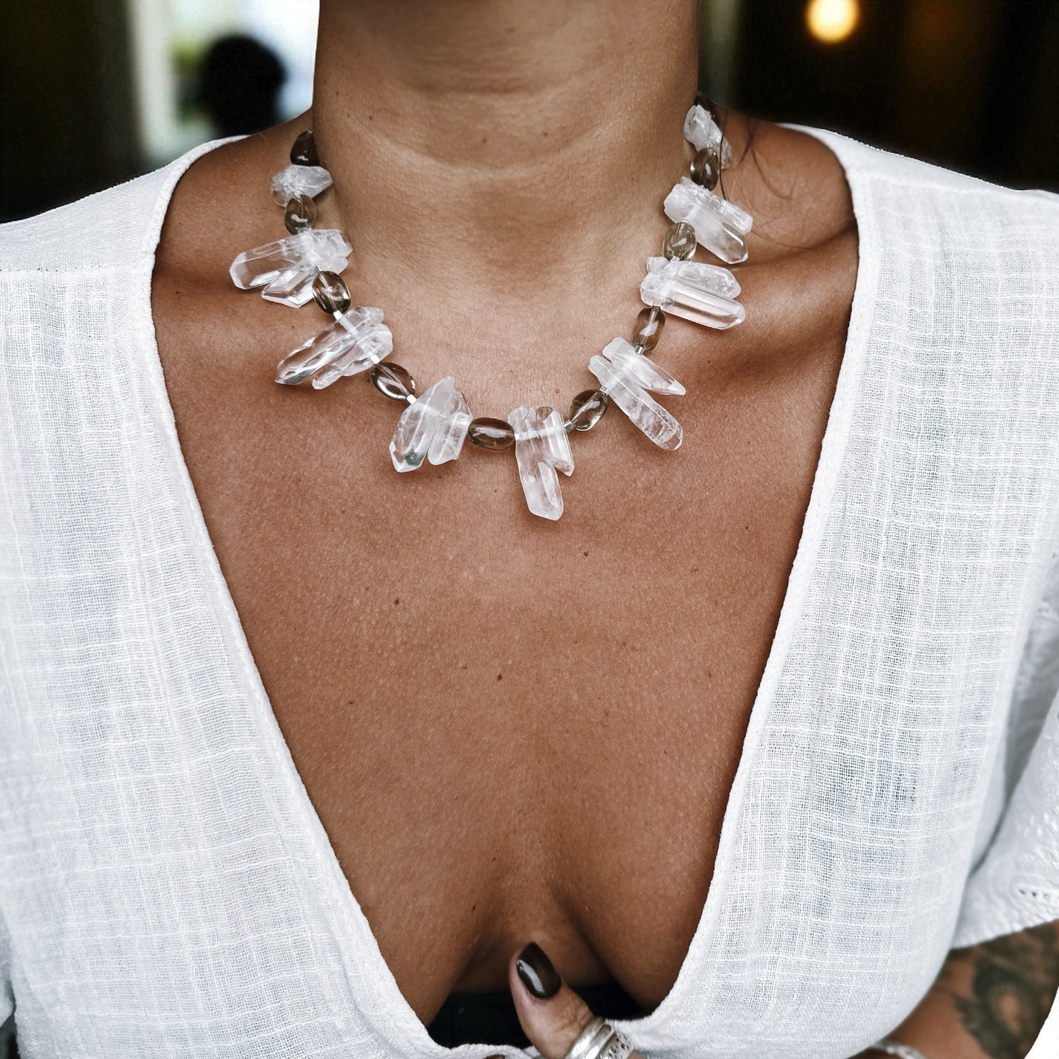 Collar Quartz Punk