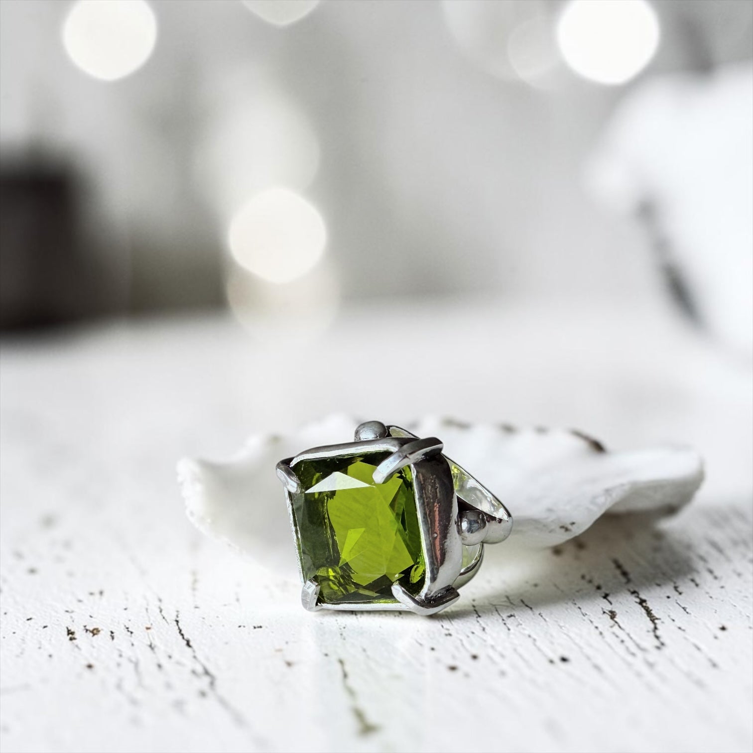 Anillo Soberana - Green Apple