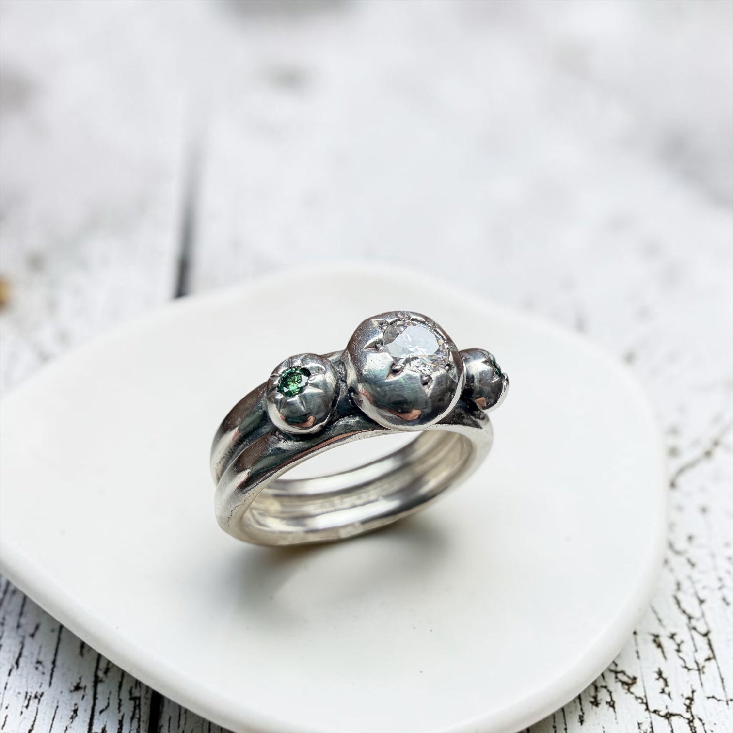Anillo Bochas Glam
