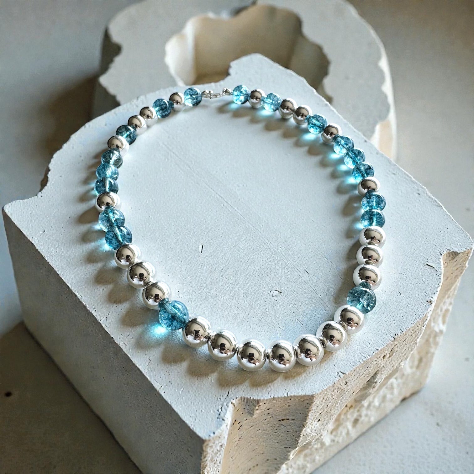 Collar Rocking Balls “ Cielo de Verano”