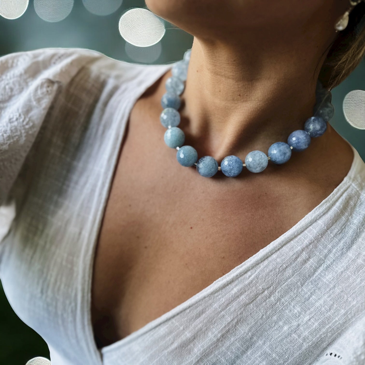 Collar Vilma - Aquamarine