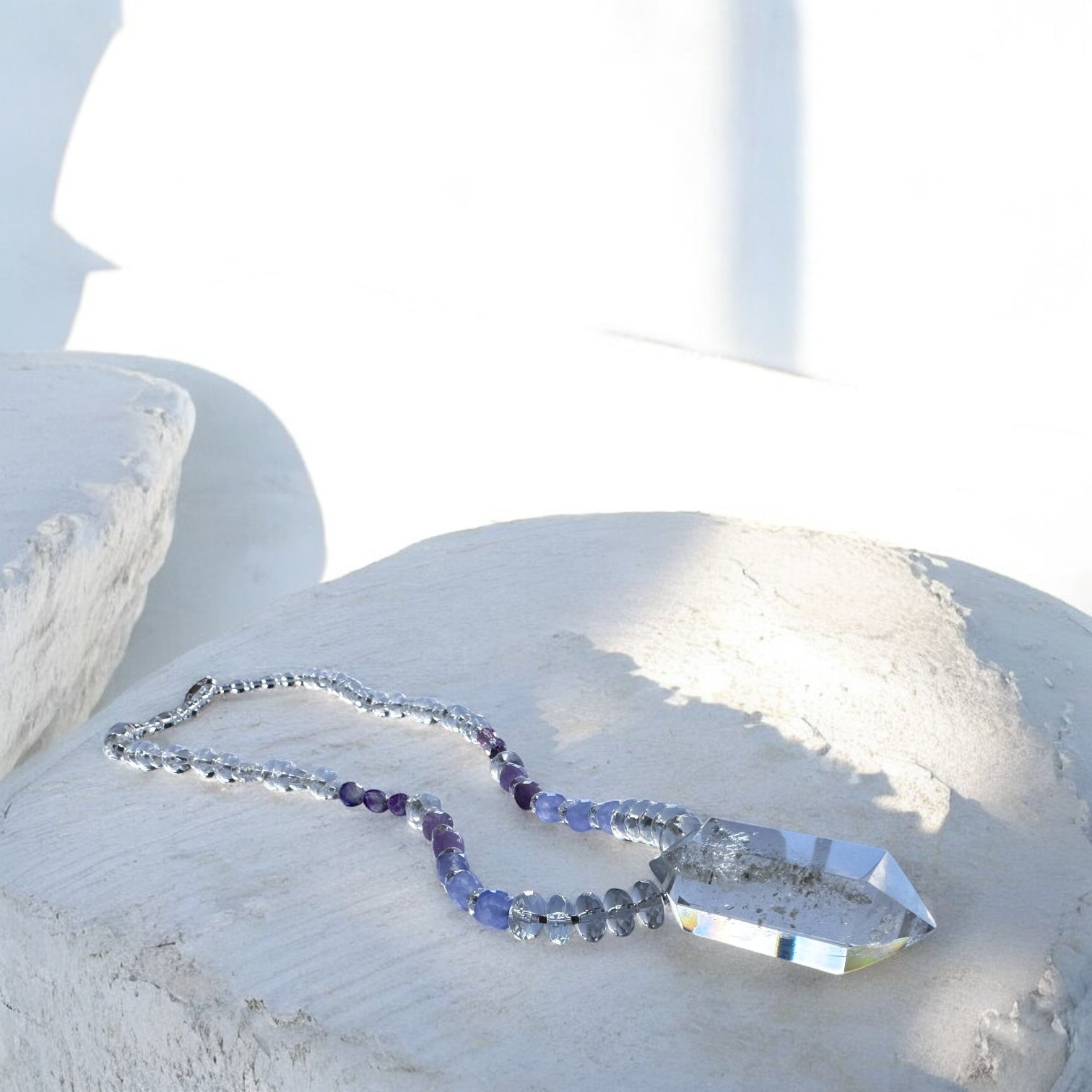 Collar Tibetano - Agua Santa