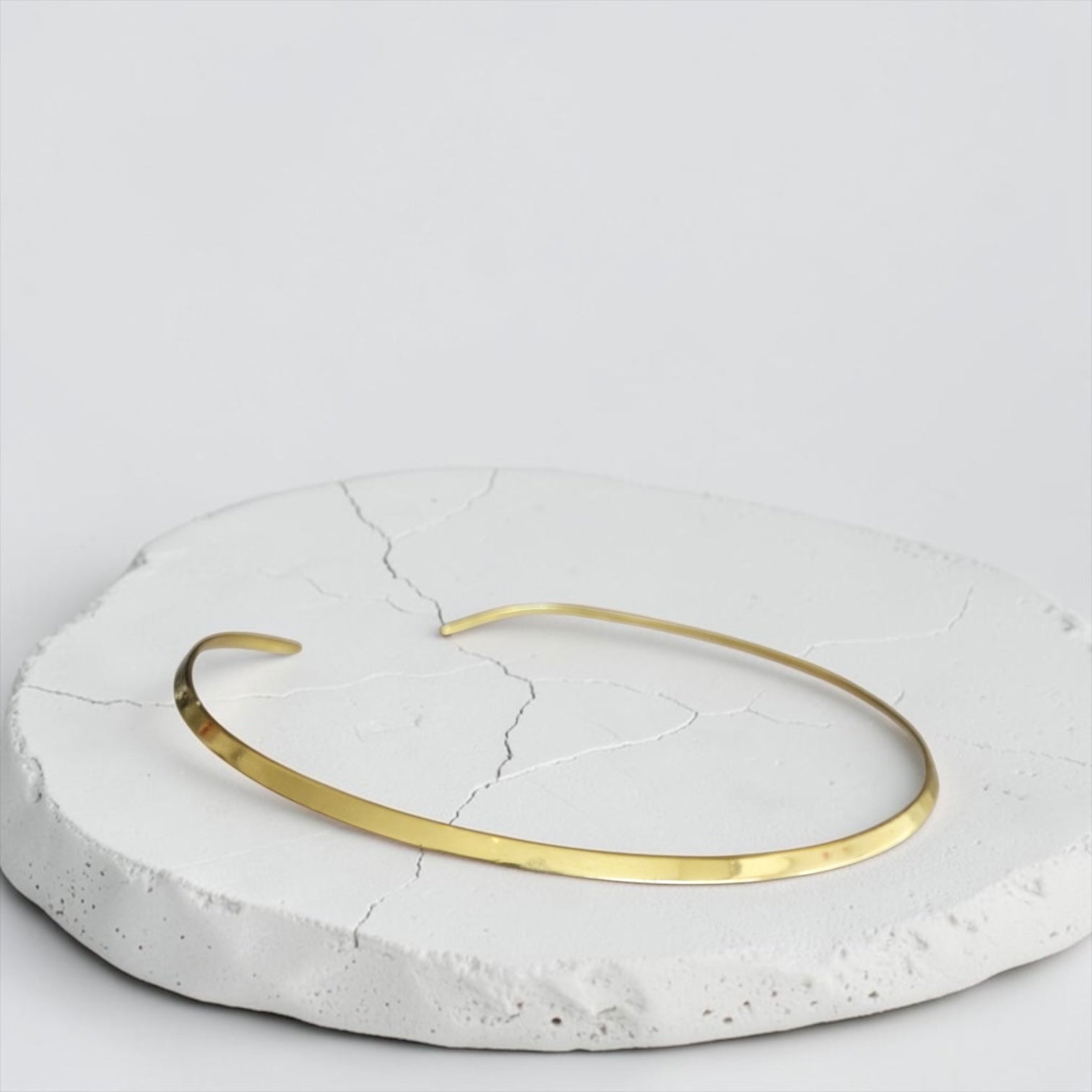 Collar Tiara Bronce - Redonda