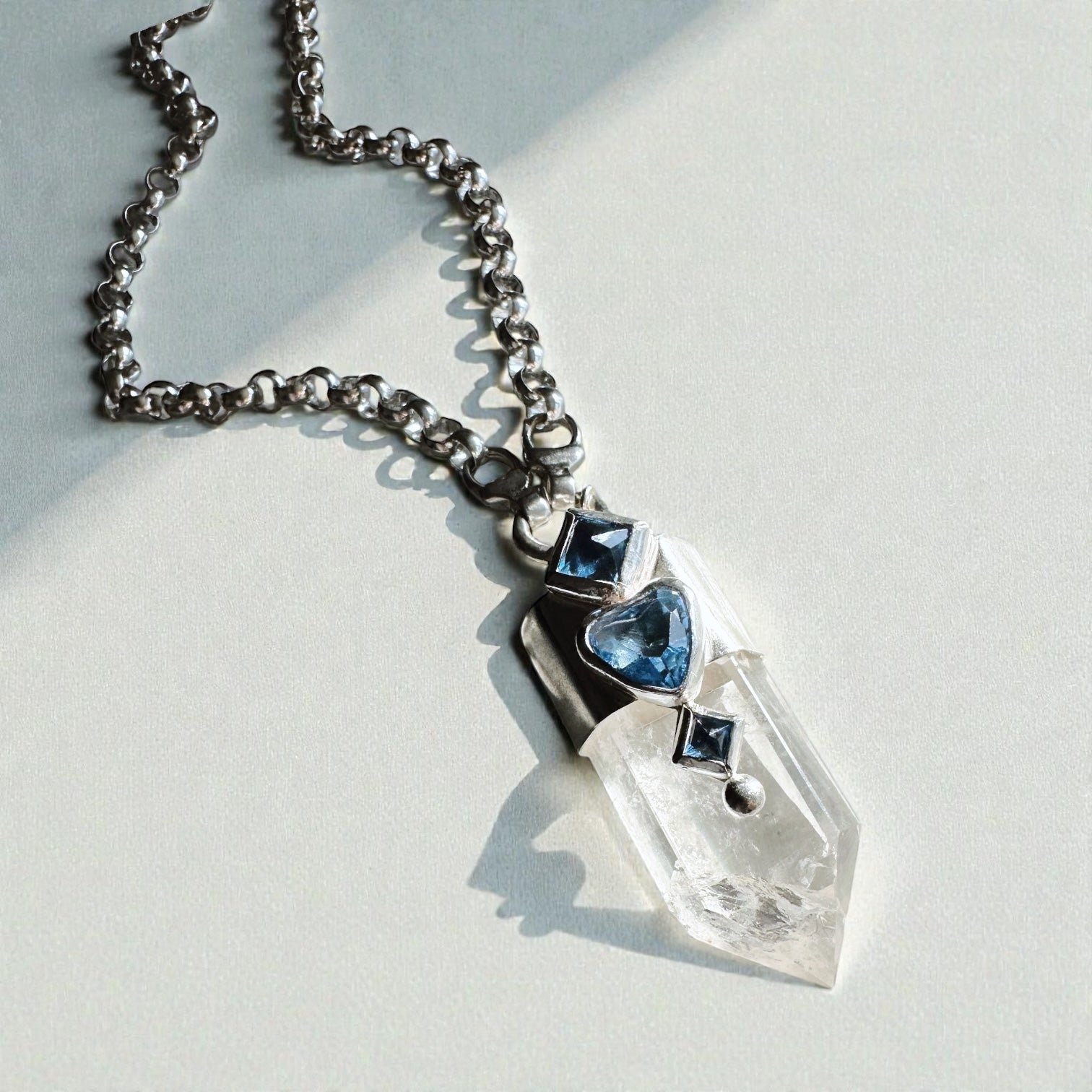 Colgante Punta Cuarzo Paraíso IV