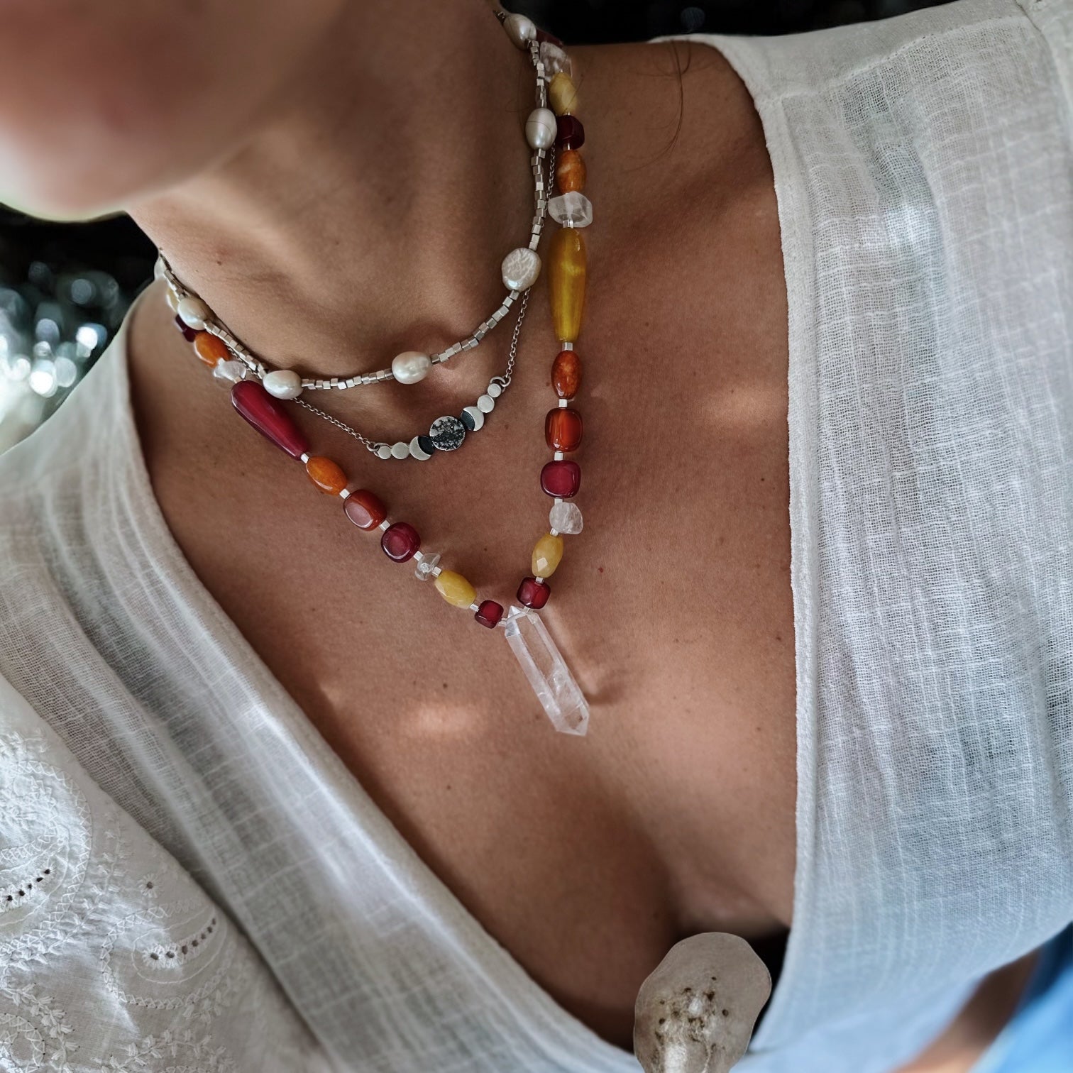 Collar Tibetano - Melón Sandía Tonic